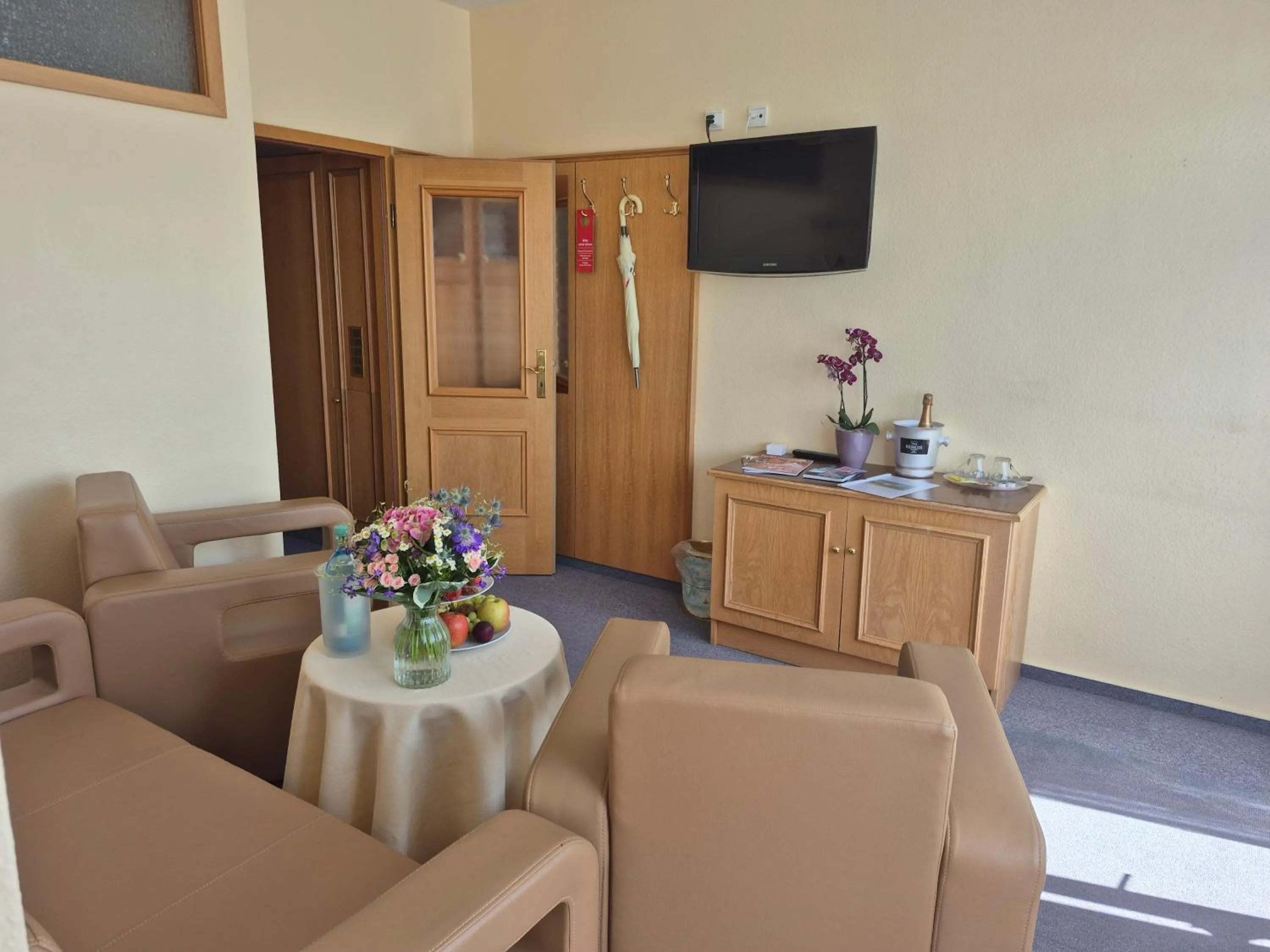 Living room in Panorama Hotel Oberwiesenthal