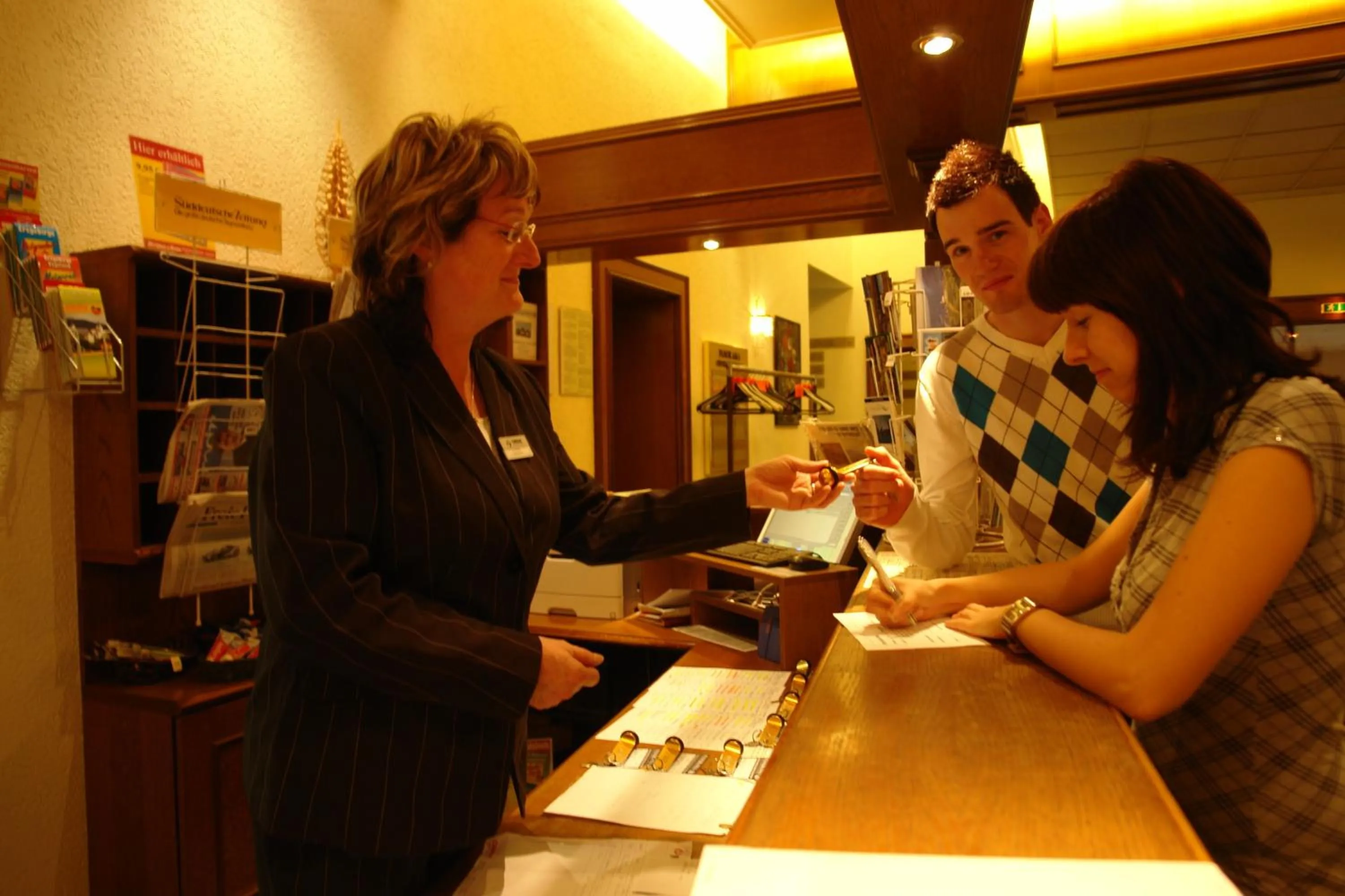 Lobby or reception in Panorama Hotel Oberwiesenthal