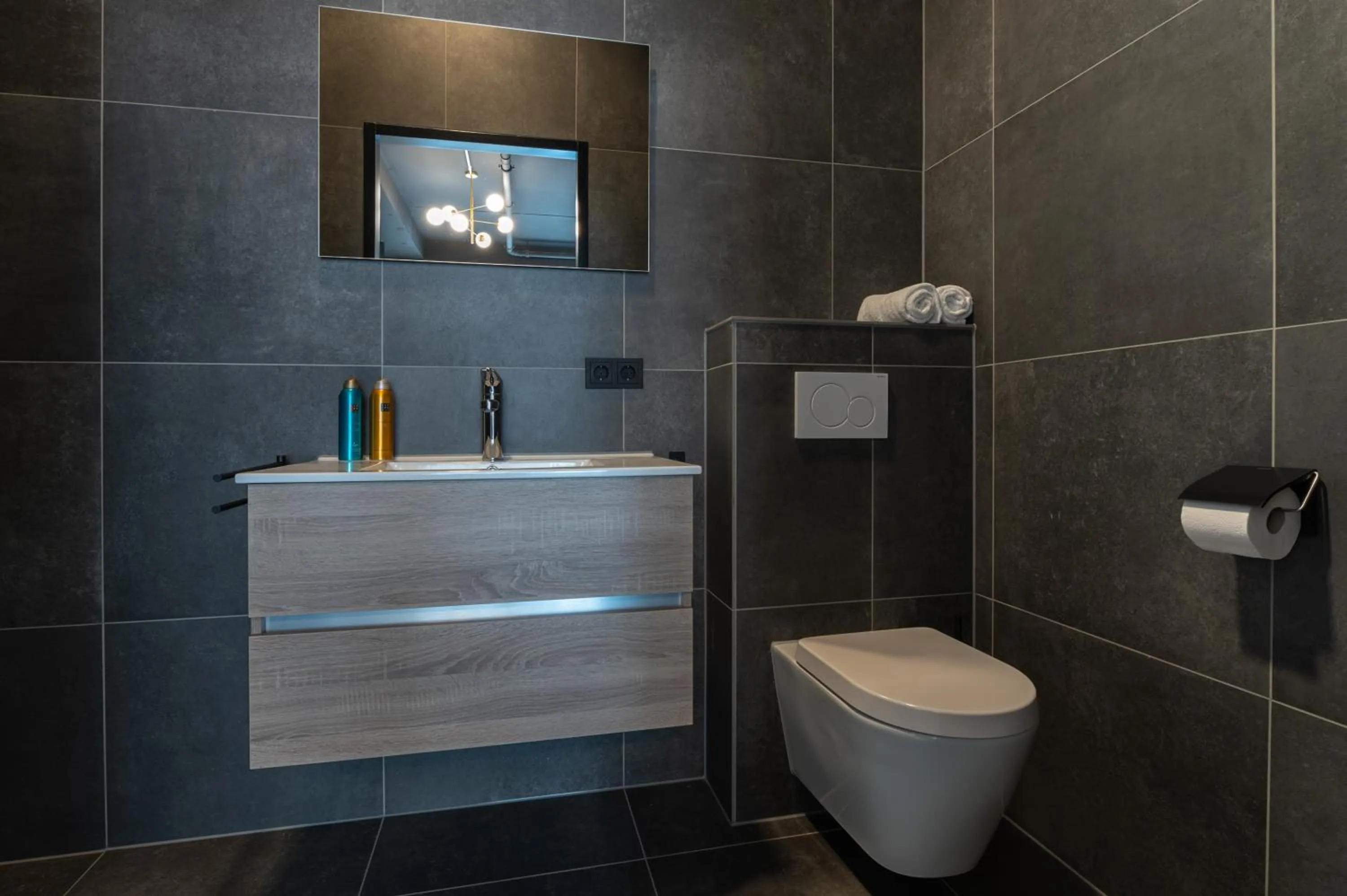 Toilet in Hotel Residentie Vlissingen