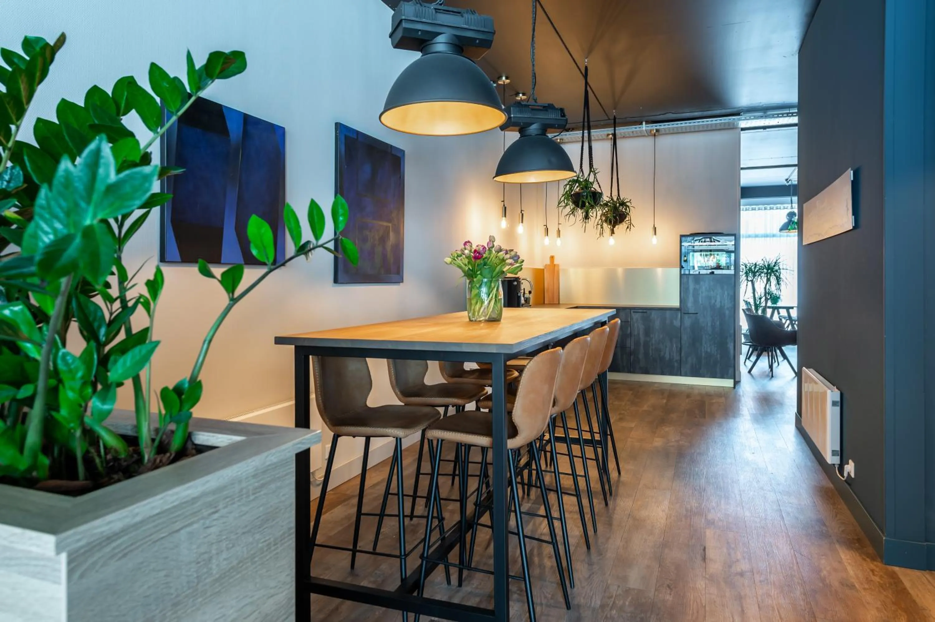 Lobby or reception in Hotel Residentie Vlissingen