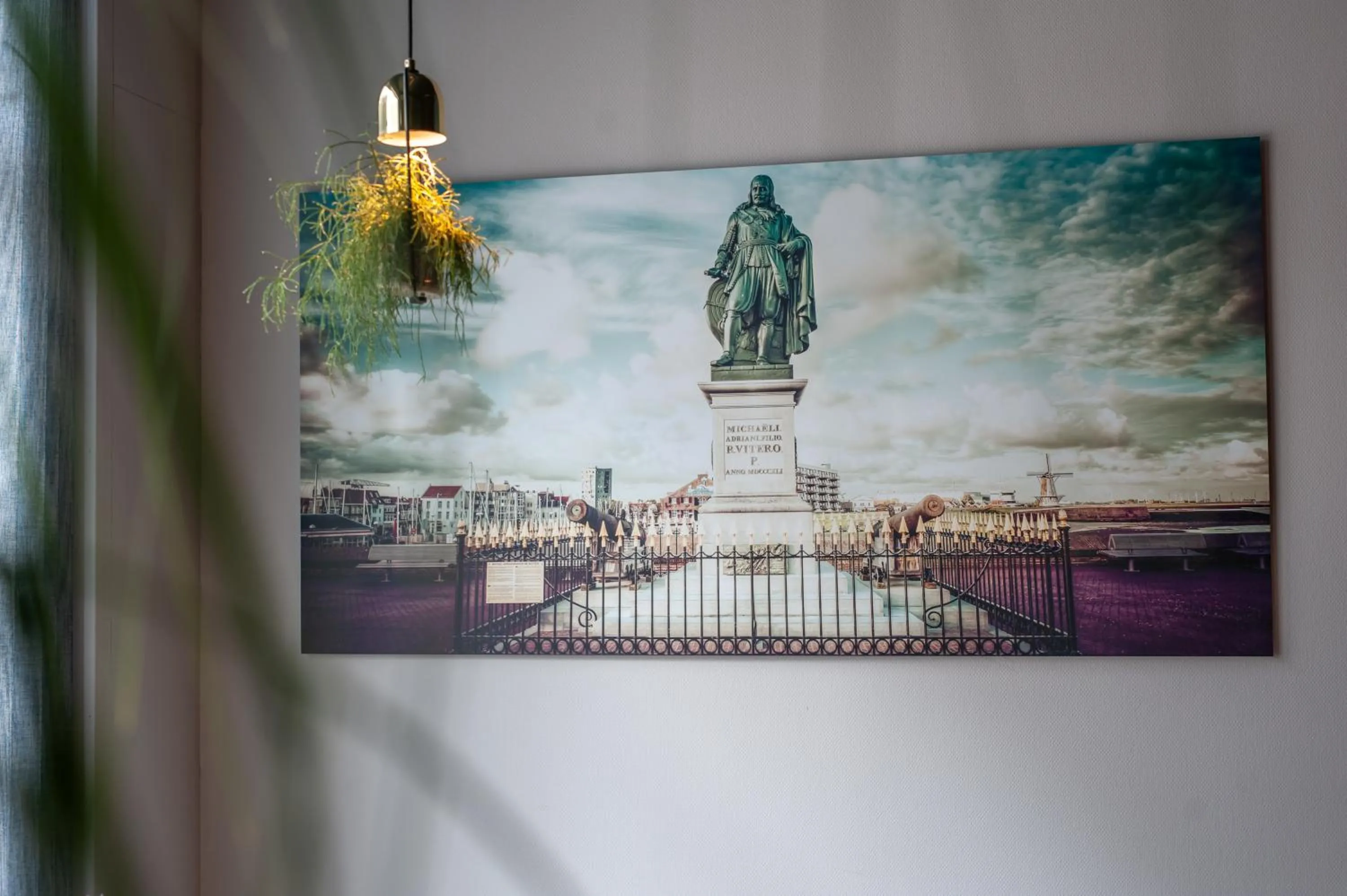 Decorative detail in Hotel Residentie Vlissingen