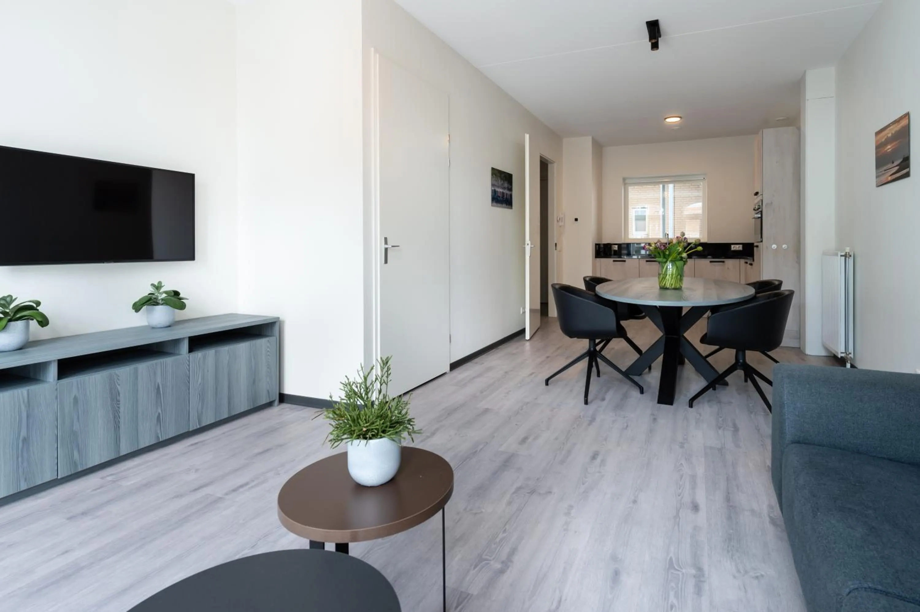 Seating area in Hotel Residentie Vlissingen