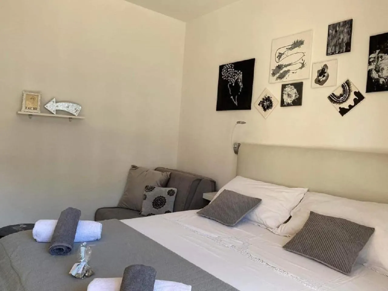 Bedroom, Bed in Apartman Zara
