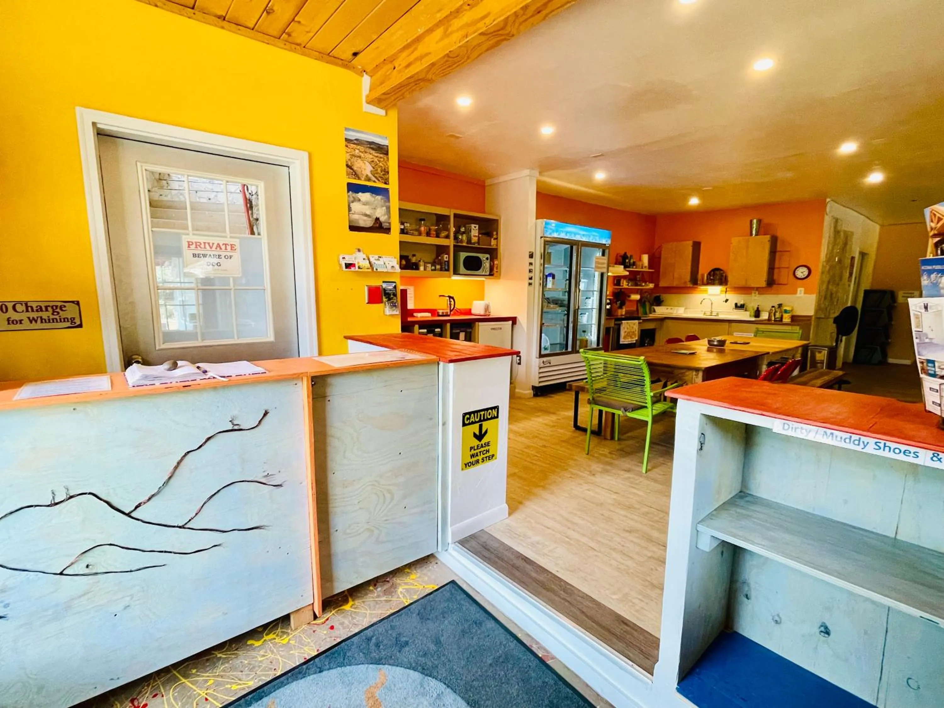 Facade/entrance in Cloudcroft Hostel