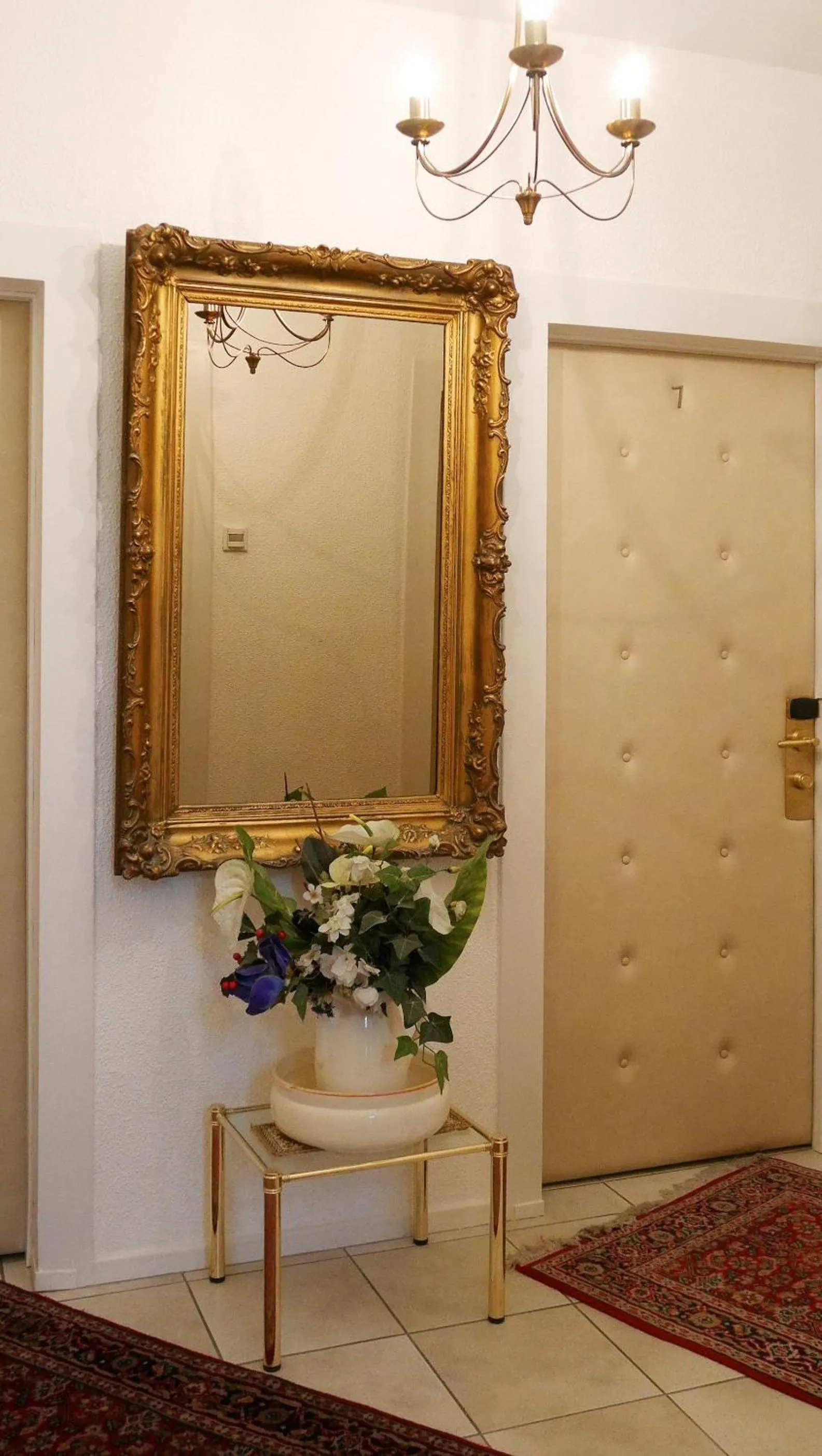 Decorative detail in Haus Mooren, Hotel Garni