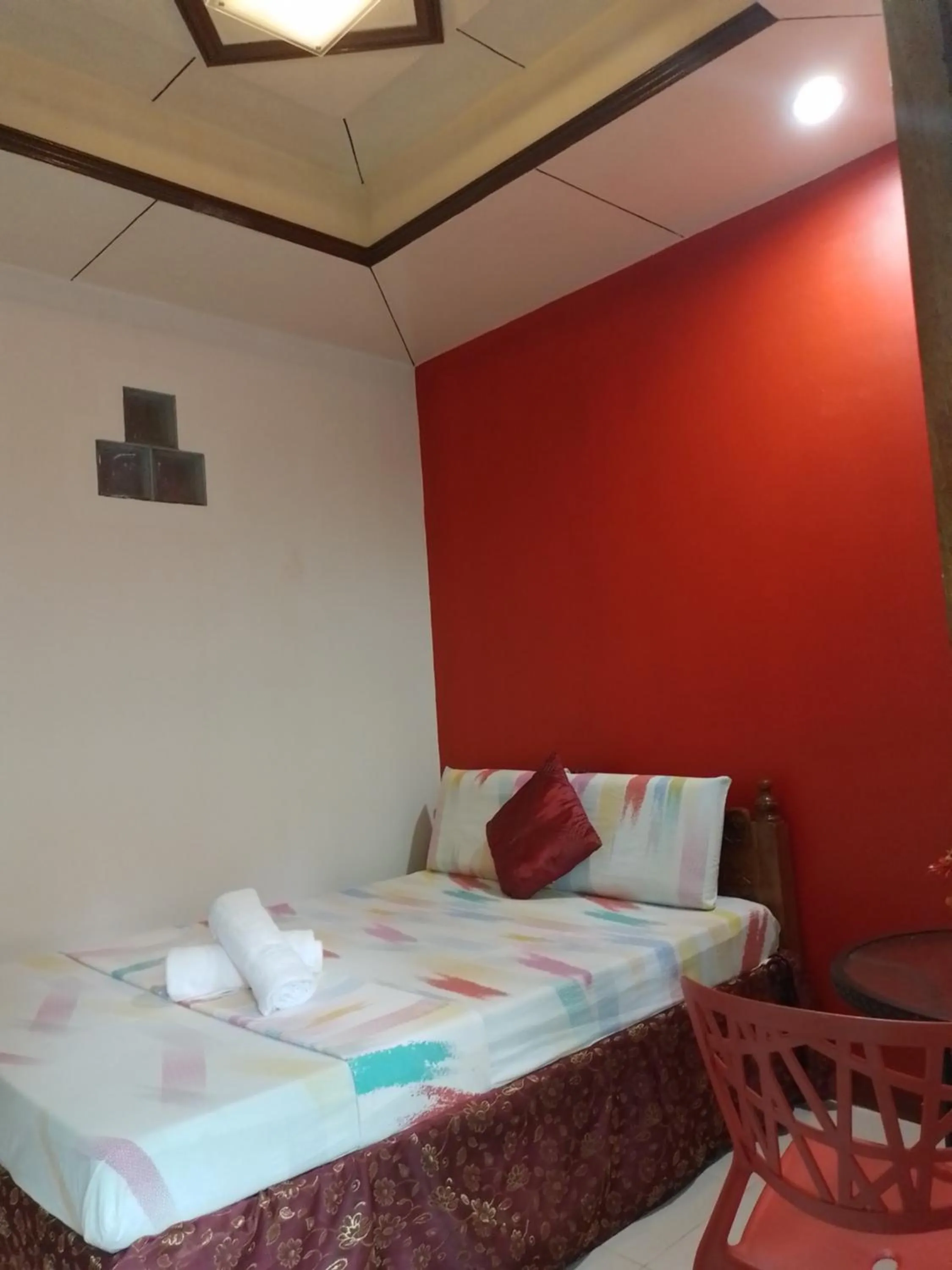 Bed in Lucky Garden Inn