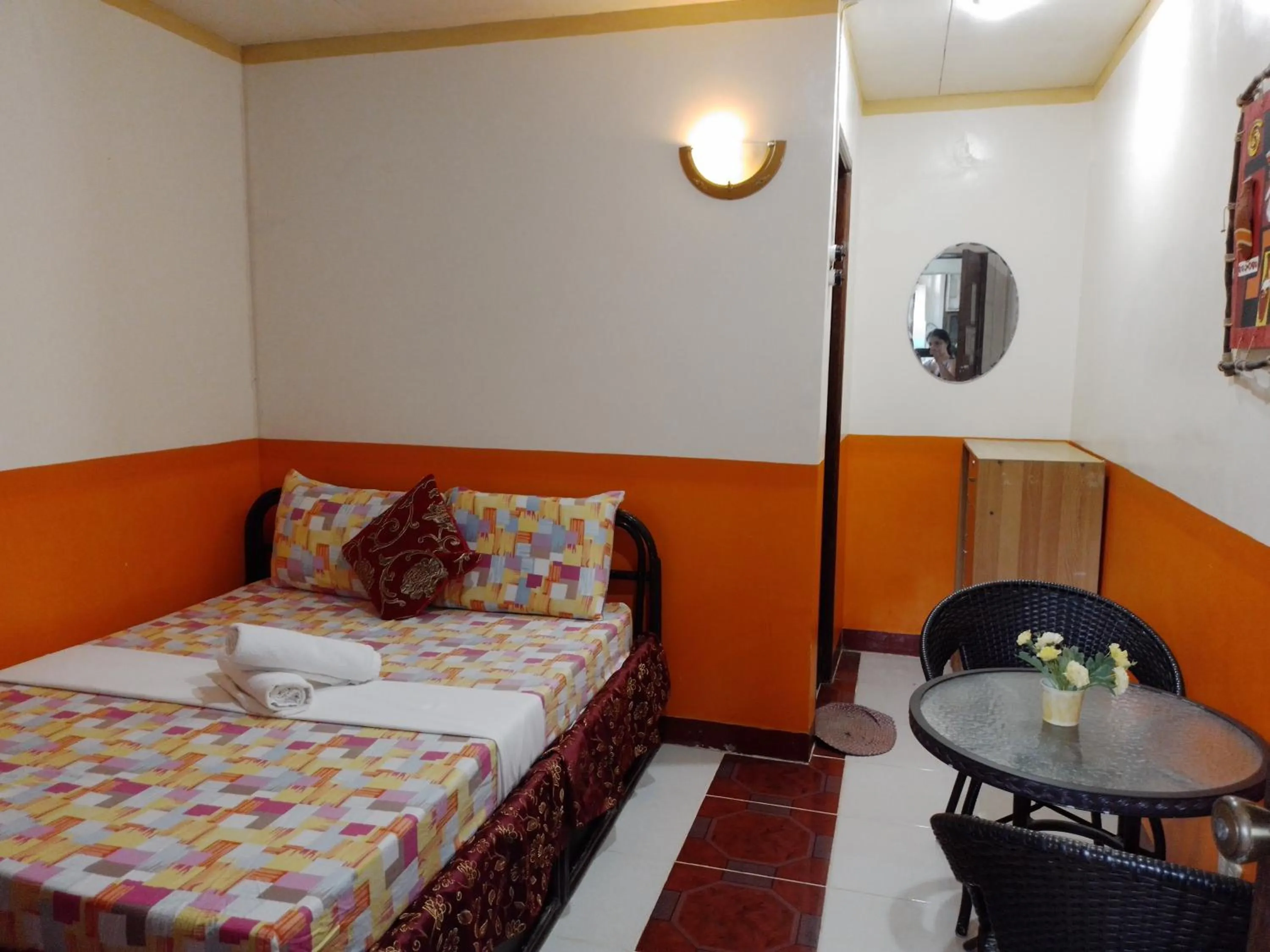 Bed in Lucky Garden Inn