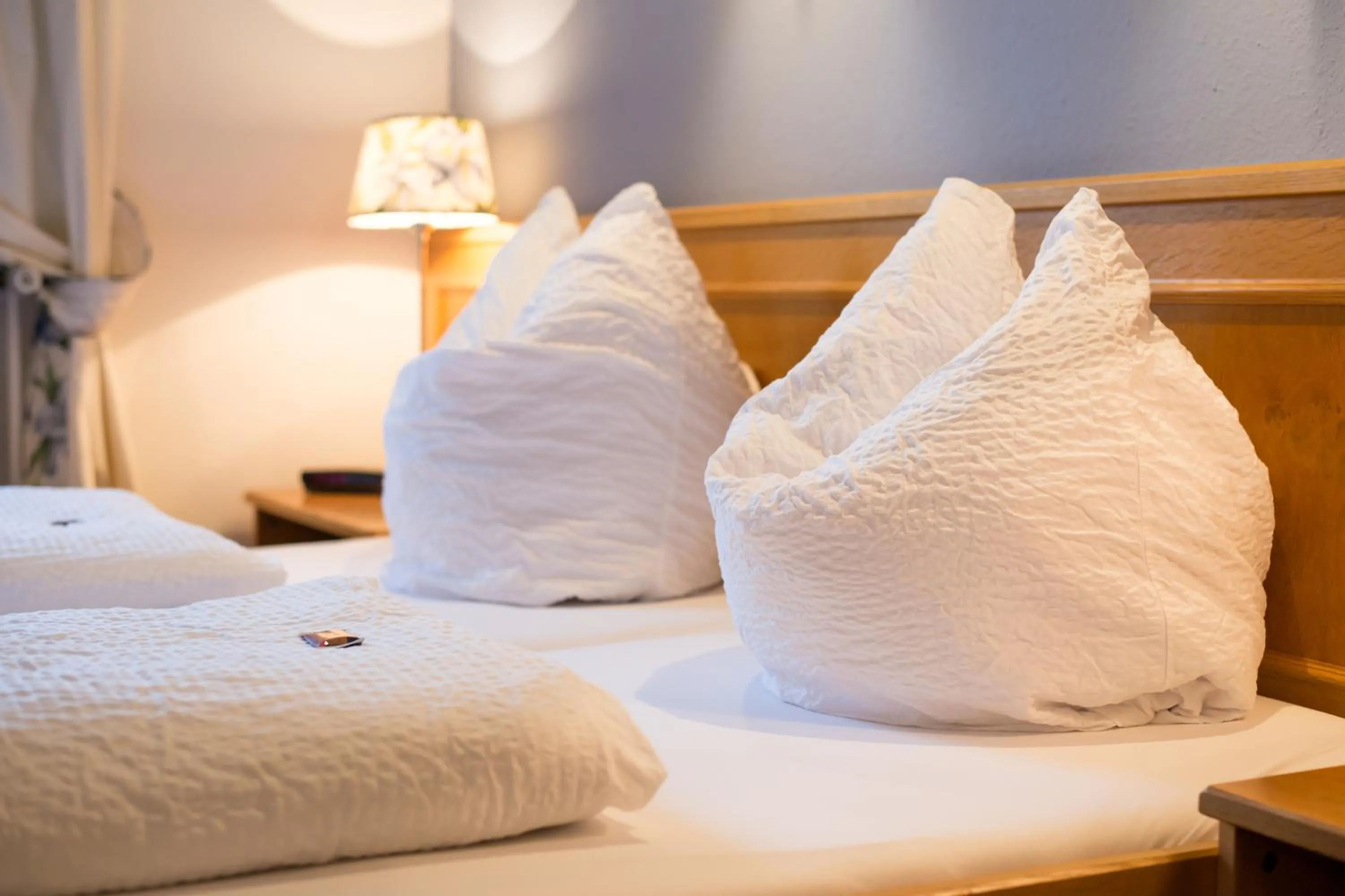 Decorative detail, Bed in Goldener Adler Oberried - Hotel & Appartements