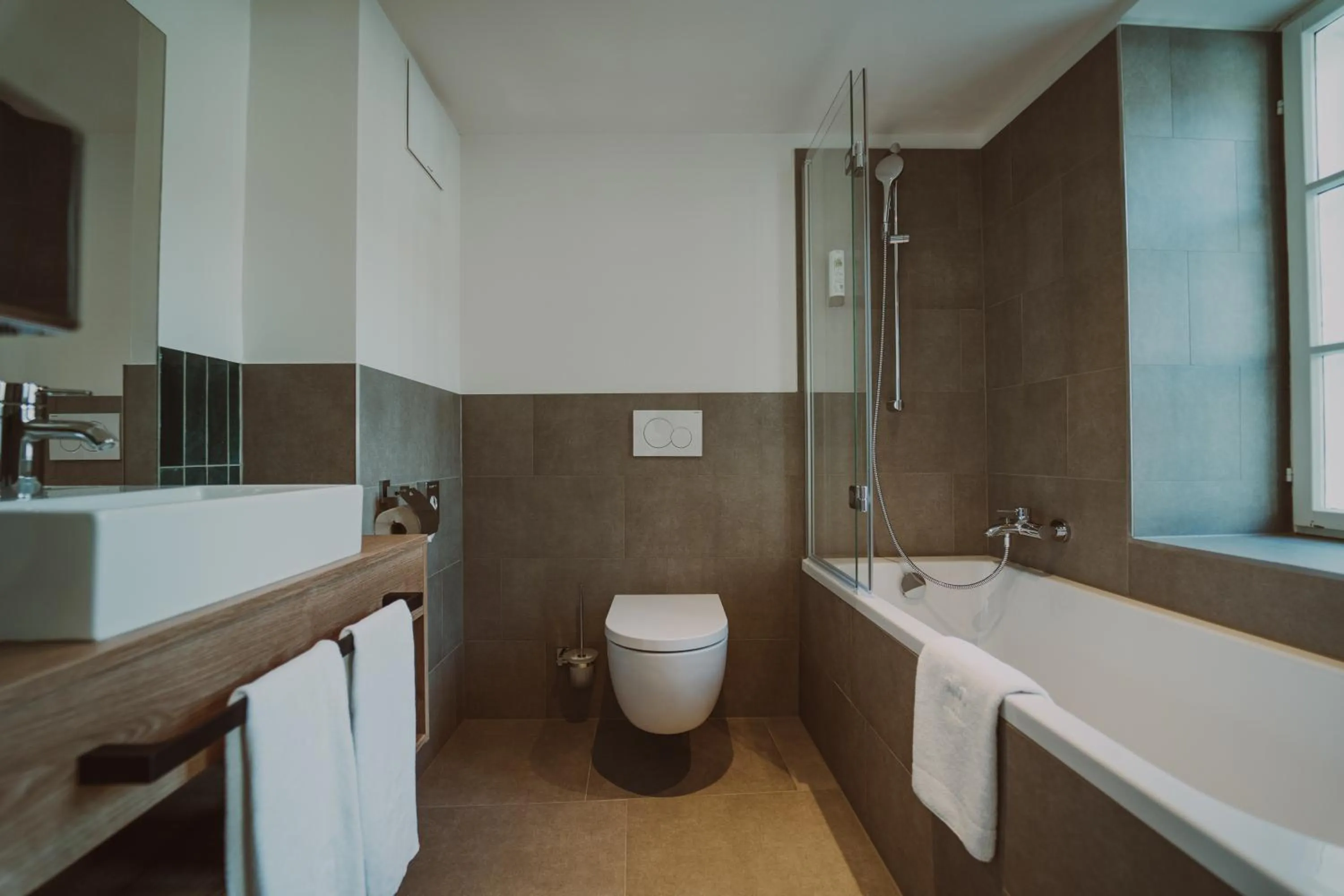 Bathroom in Burghotel Schlaining