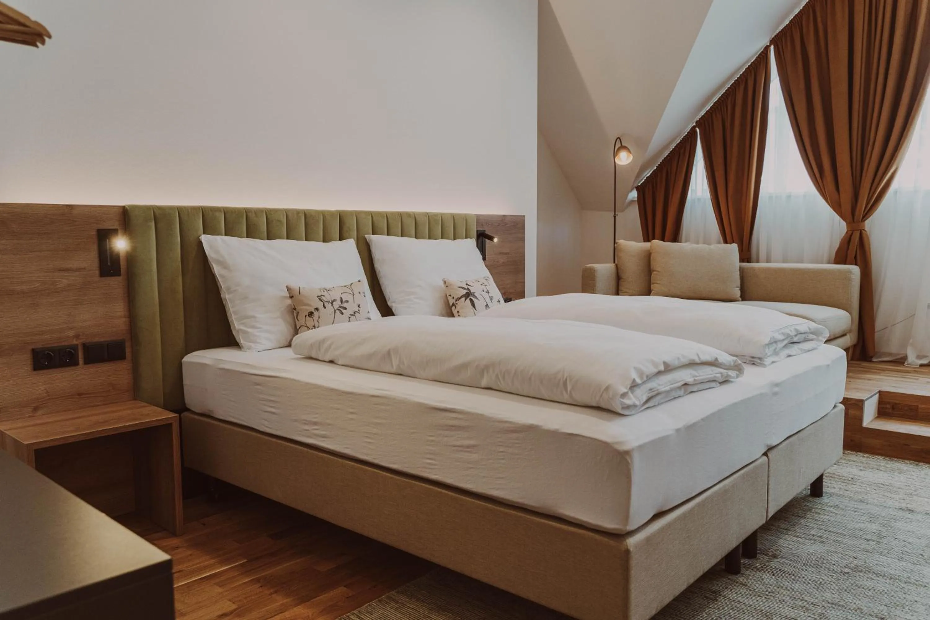 Bed in Burghotel Schlaining