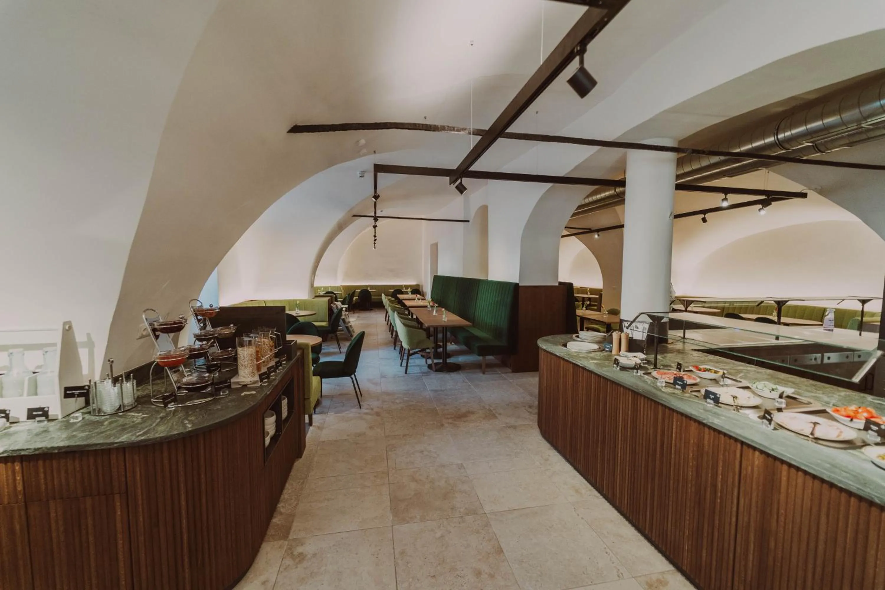 Buffet breakfast in Burghotel Schlaining