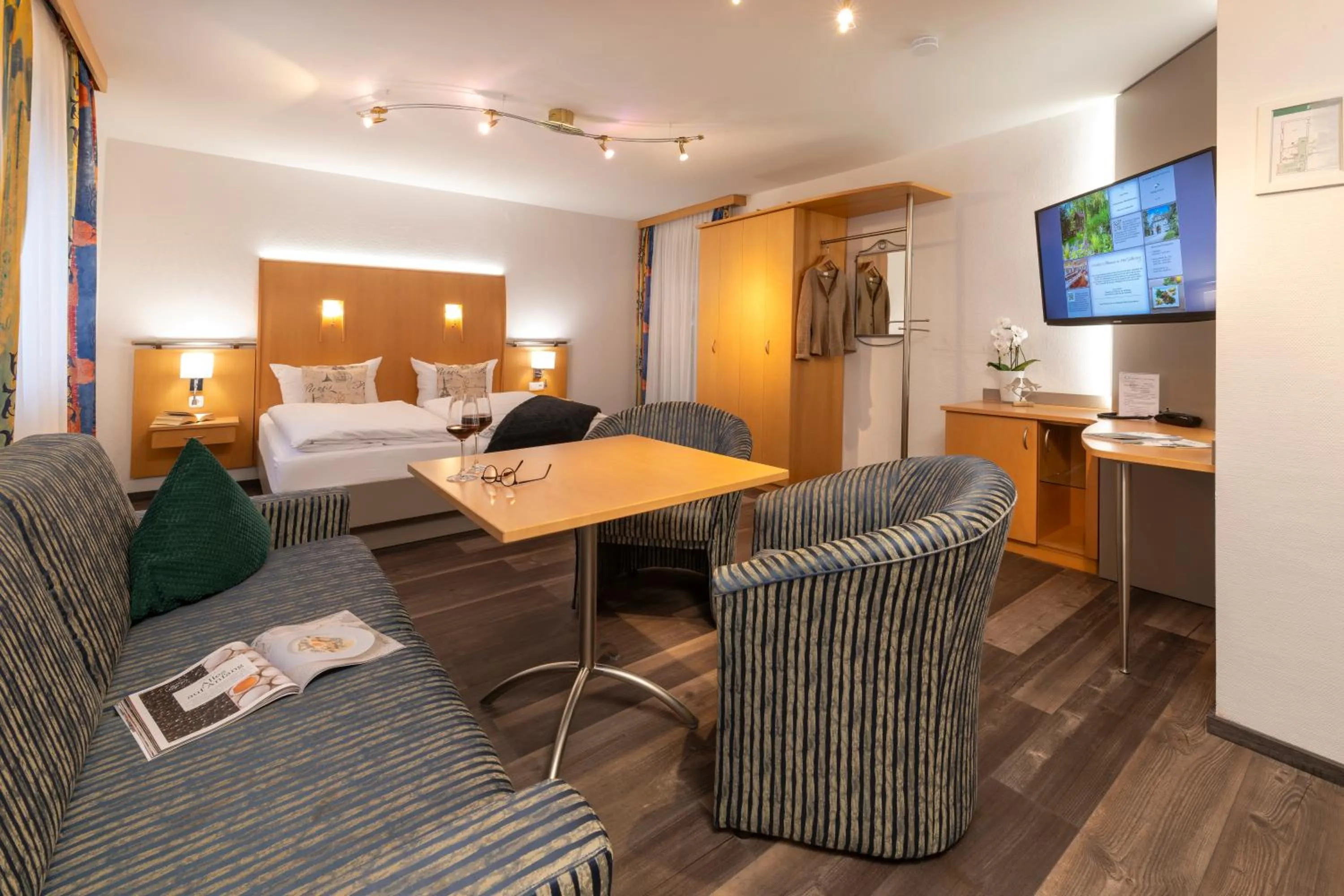 Photo of the whole room, Bed in Hotel Schloßberg