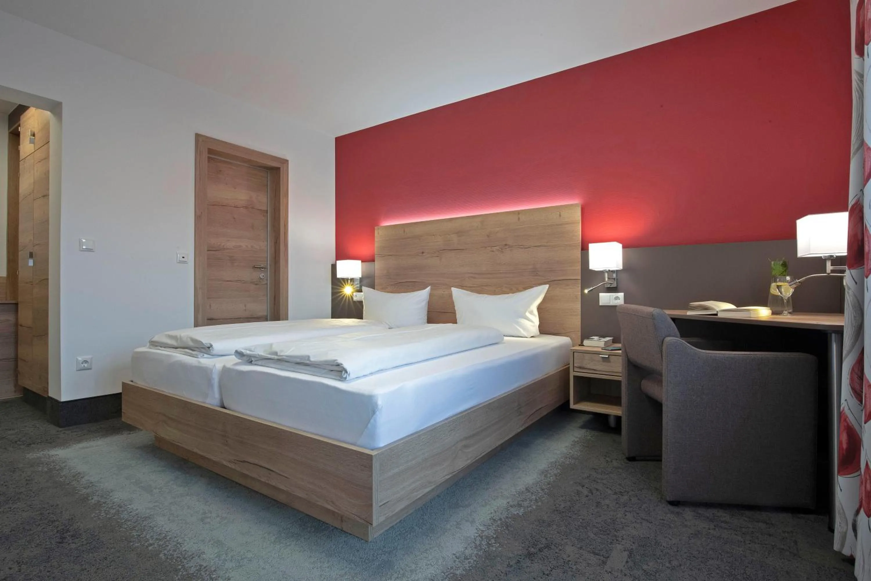 Bed in Hotel Schloßberg