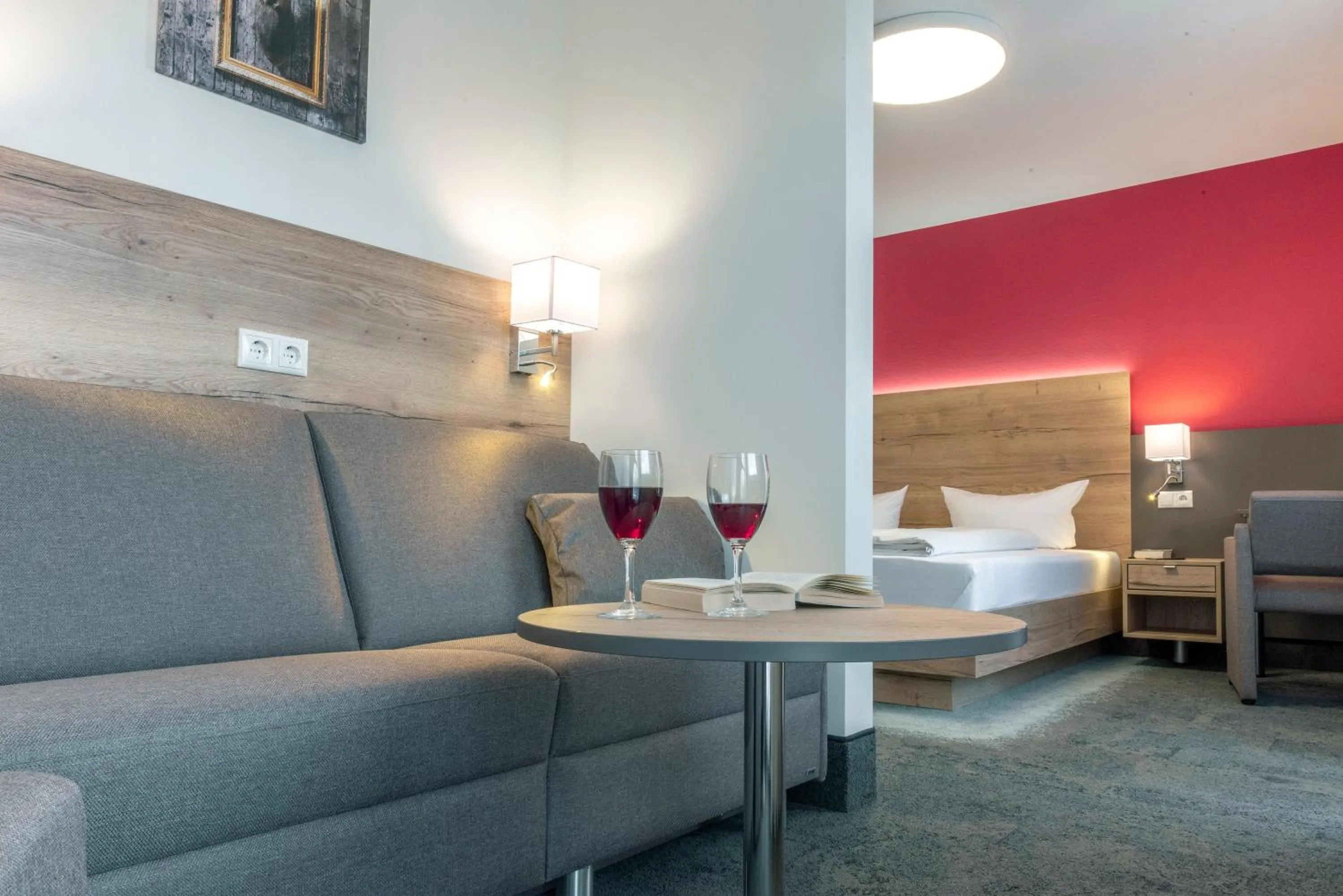 Seating area in Hotel Schloßberg