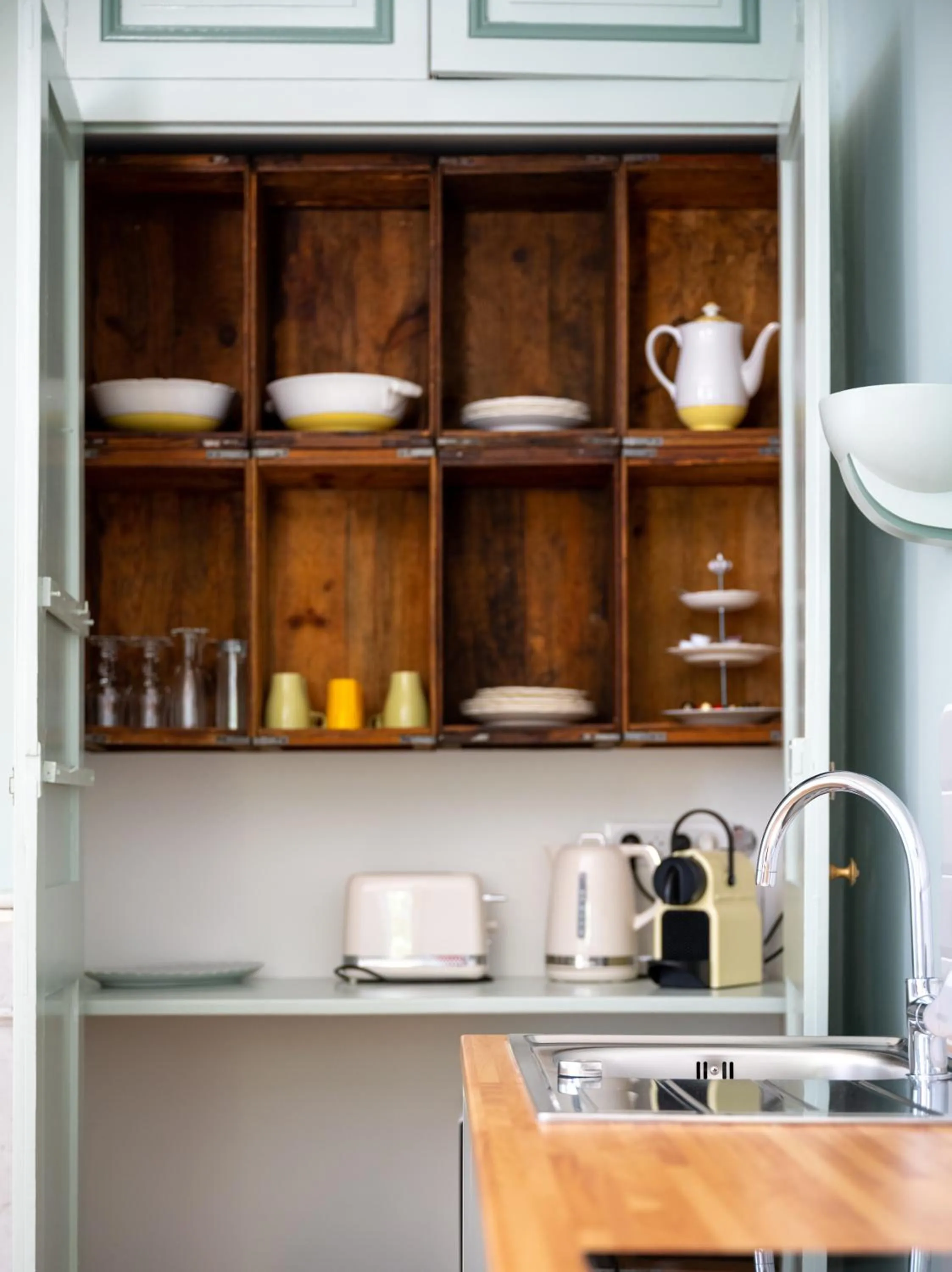 Kitchen or kitchenette in Château Destinée