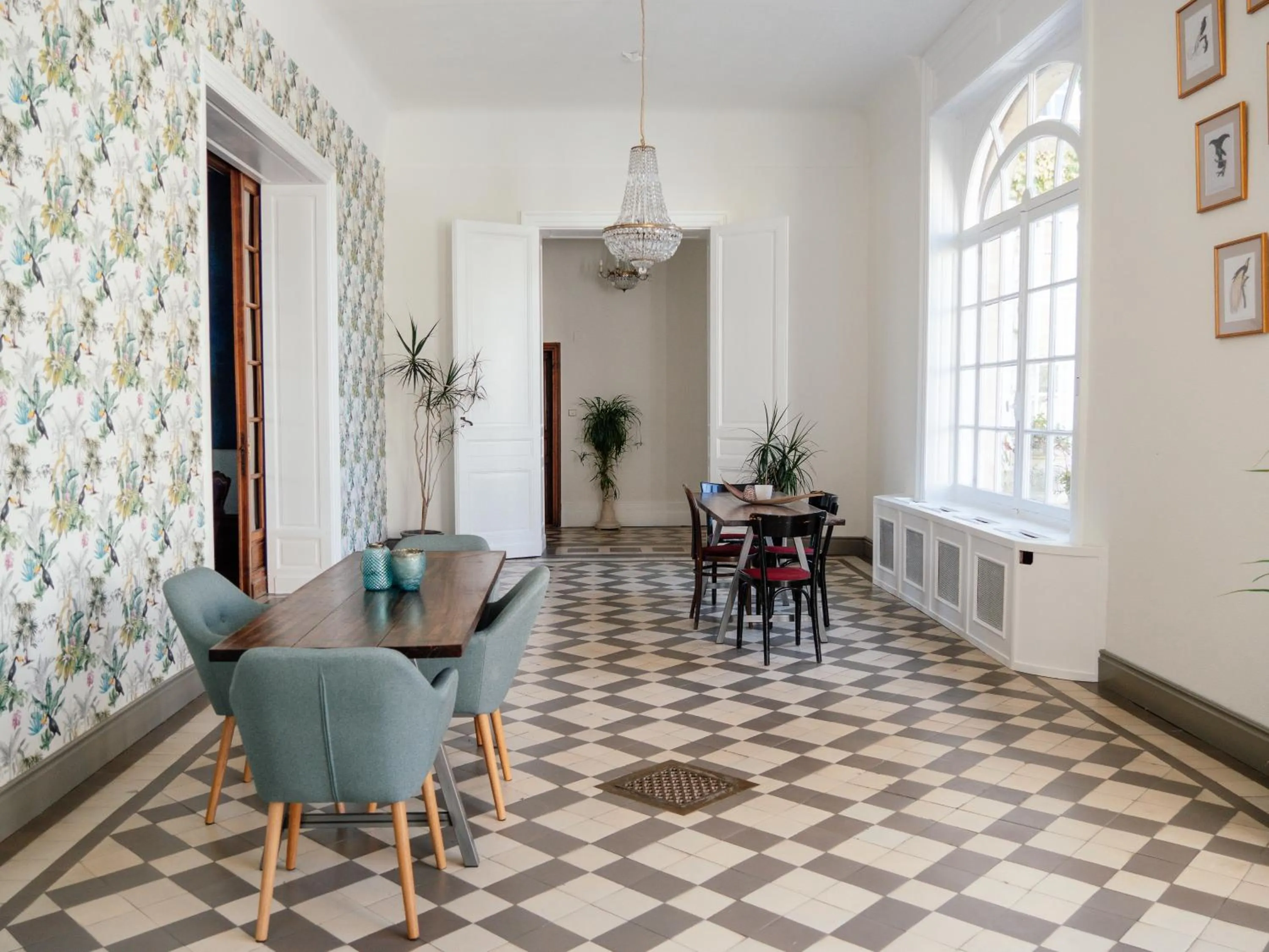 Lobby or reception in Château Destinée