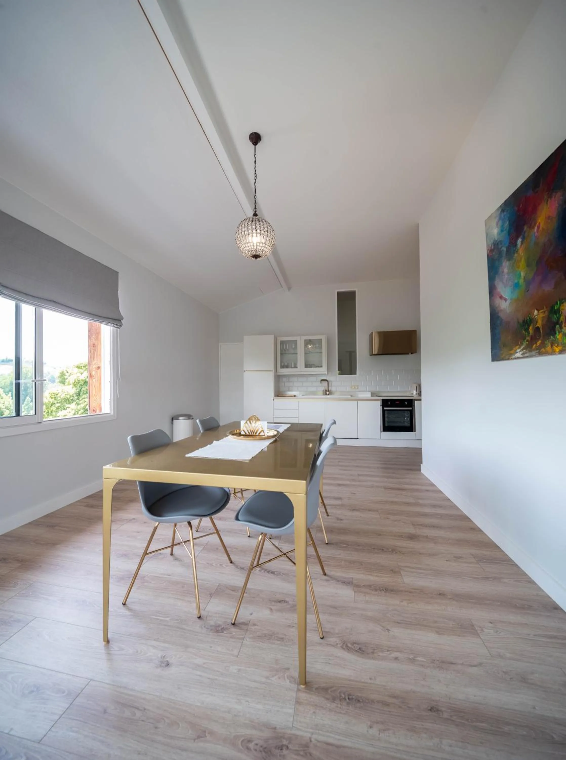 Kitchen or kitchenette in Château Destinée
