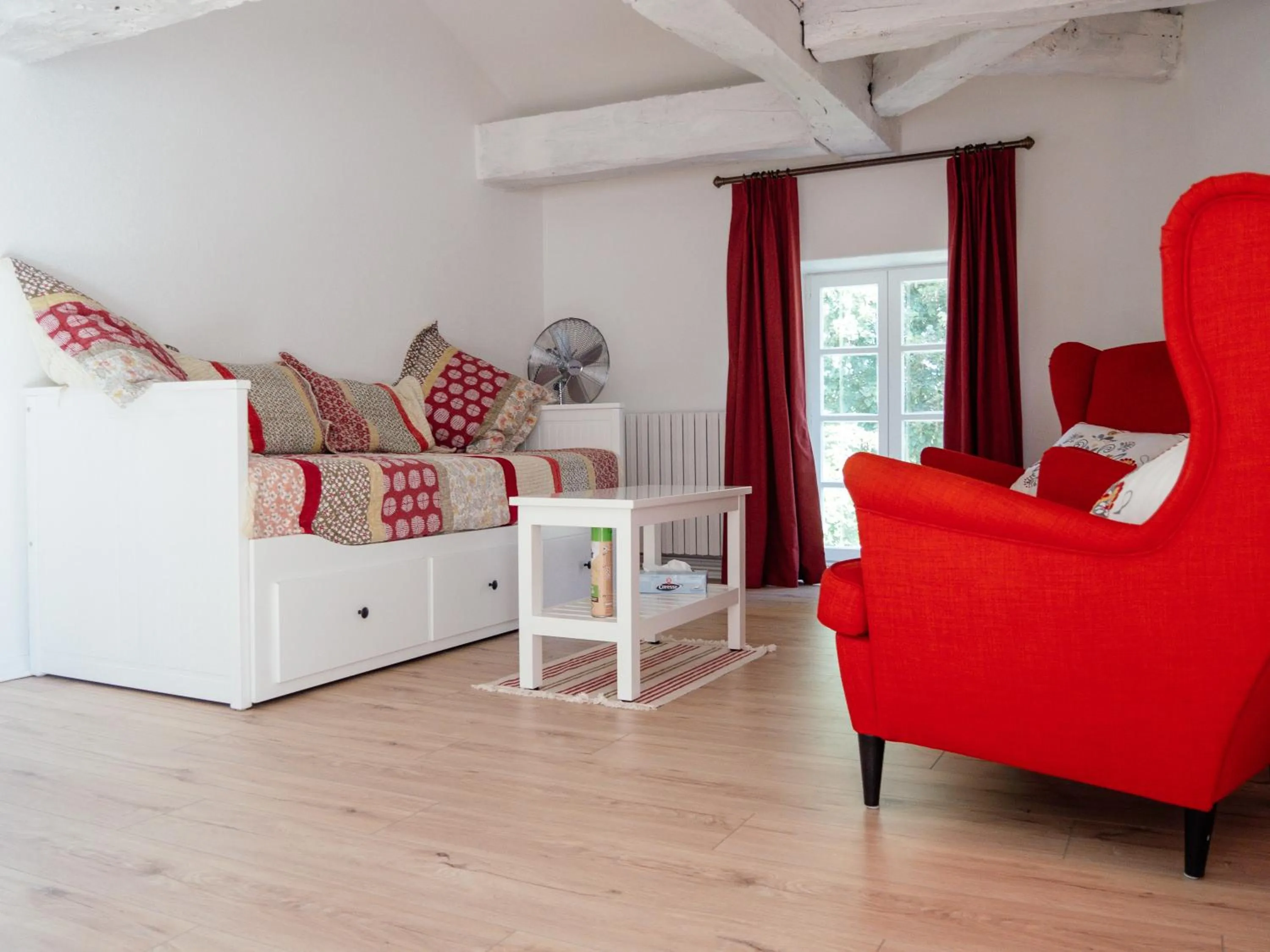 Living room in Château Destinée