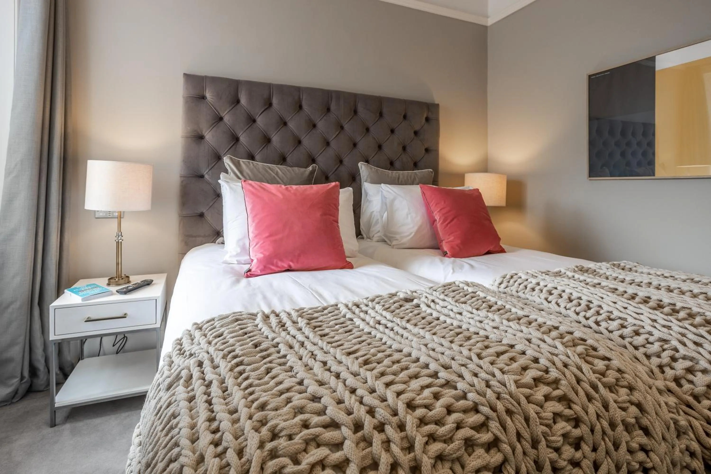 Bedroom, Bed in No1 Apartments & Bedrooms St Andrews - St Mary's