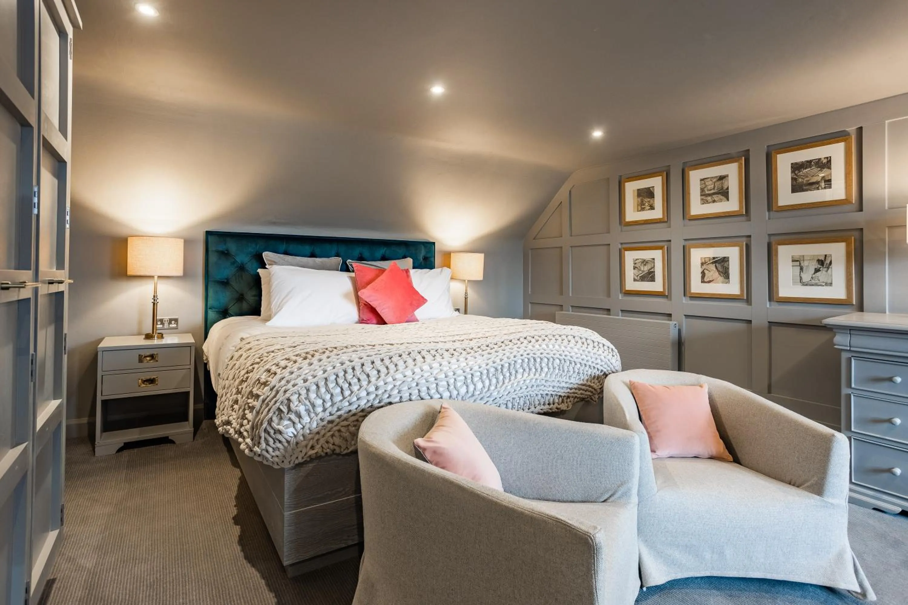 Bedroom, Bed in No1 Apartments & Bedrooms St Andrews - St Mary's