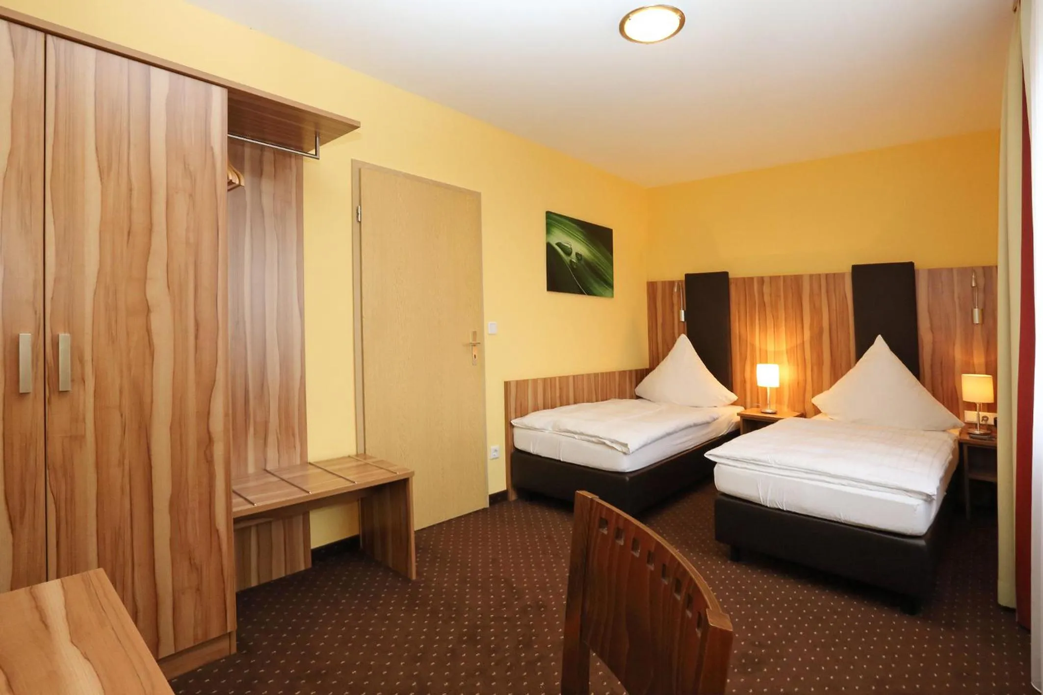 Photo of the whole room, Bed in Hotel Silberhorn