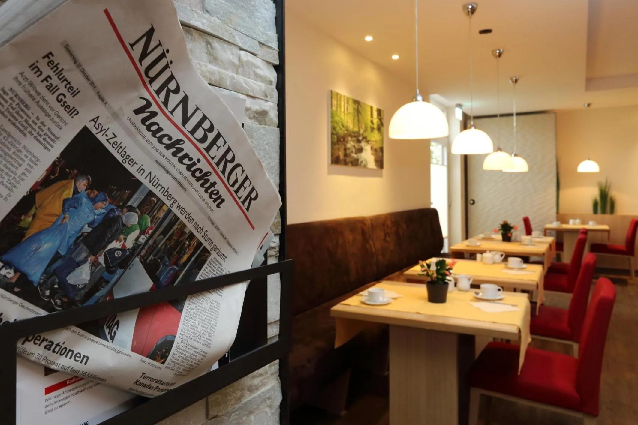 Restaurant/places to eat in Hotel Silberhorn