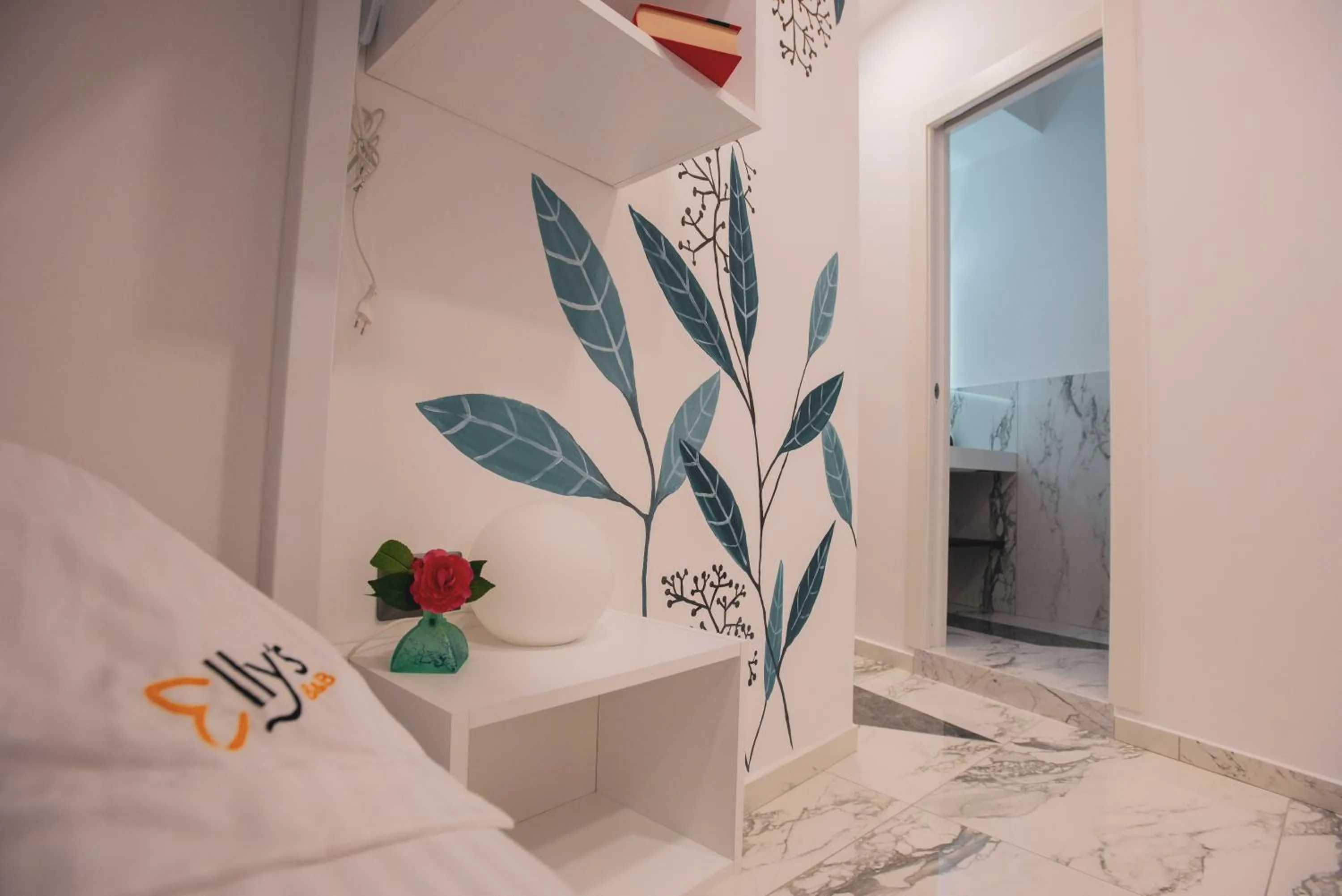 Bathroom, Bed in Elly's B&B