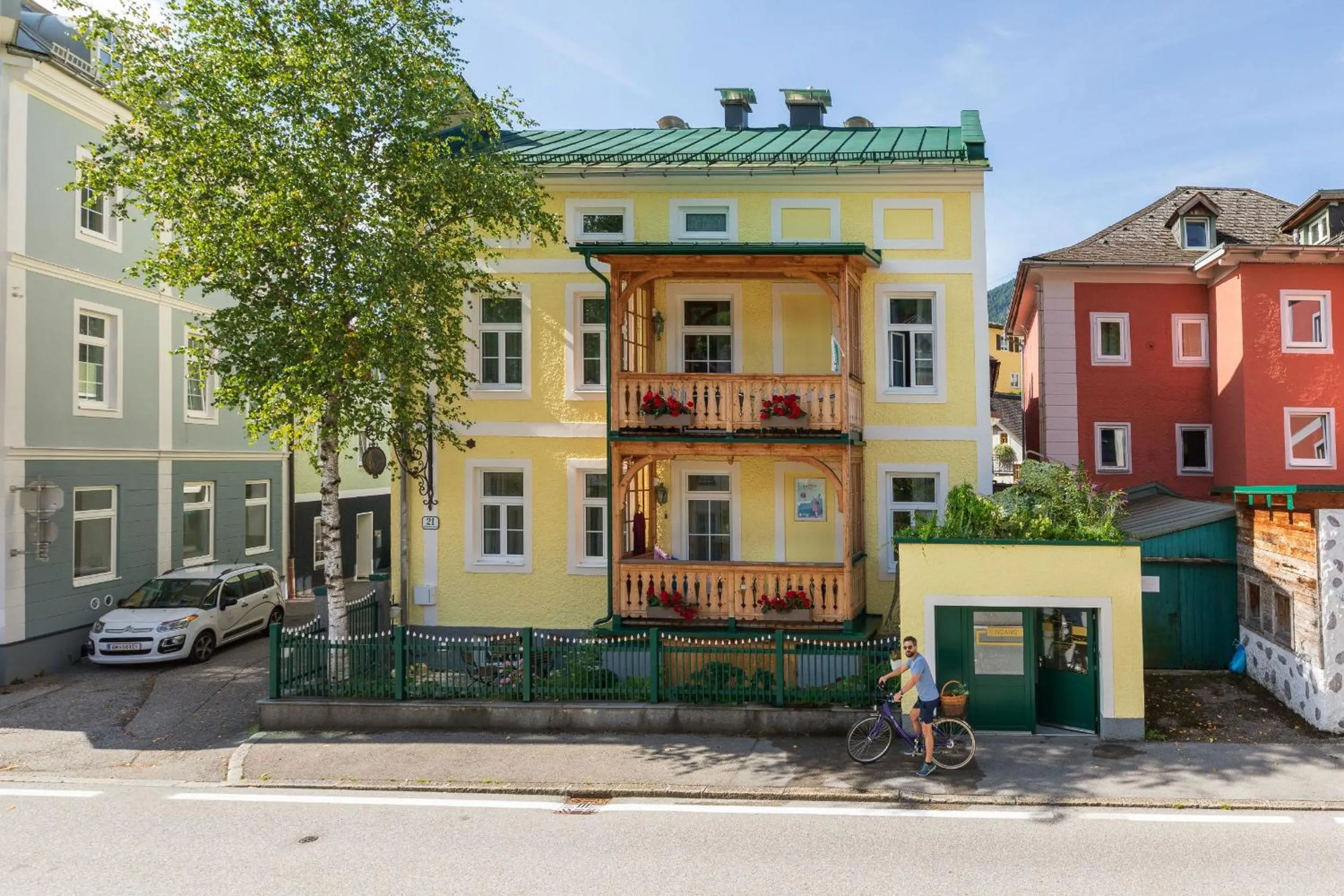 City view in Heritage Boutique Apartments Bad Ischl