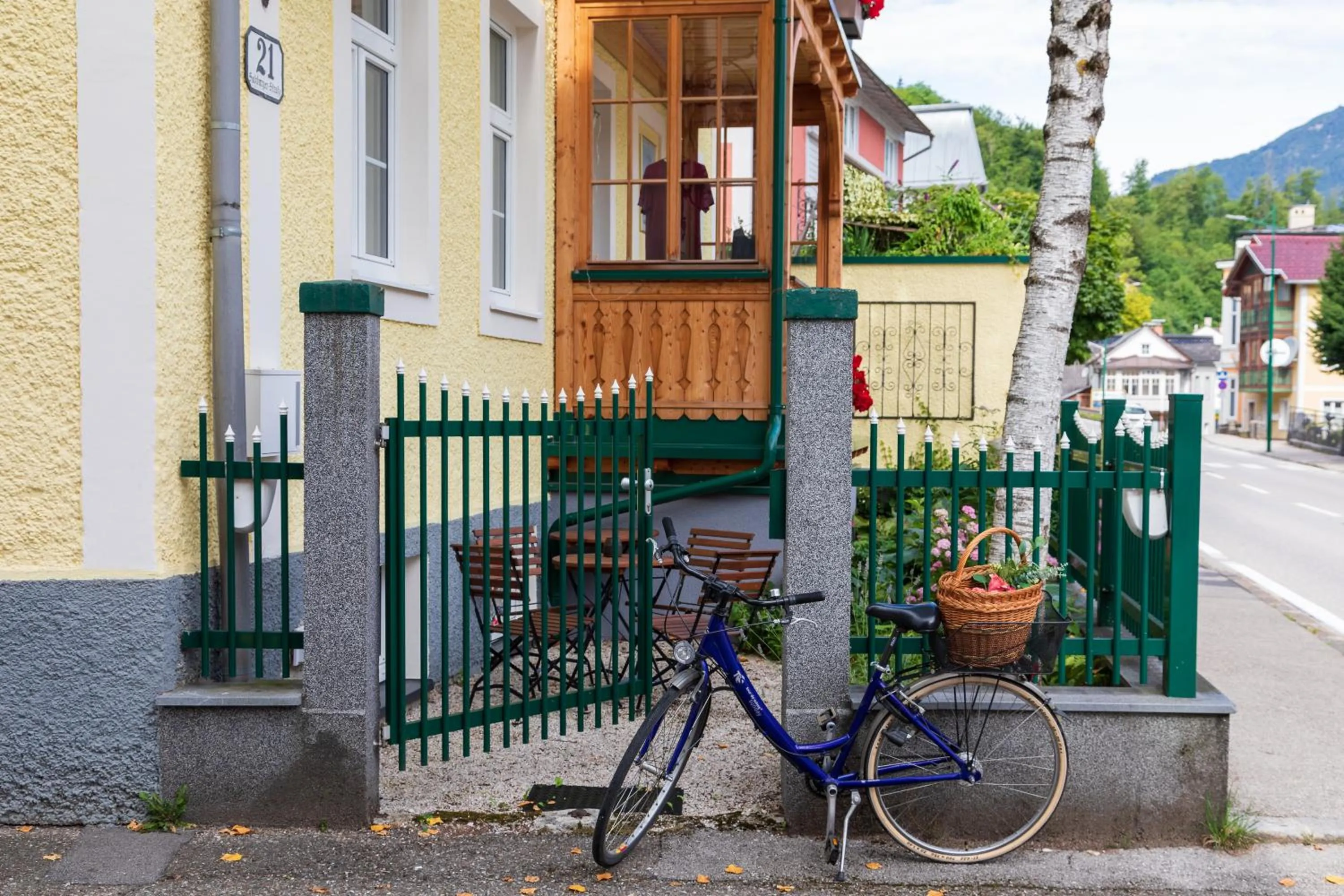 Garden in Heritage Boutique Apartments Bad Ischl