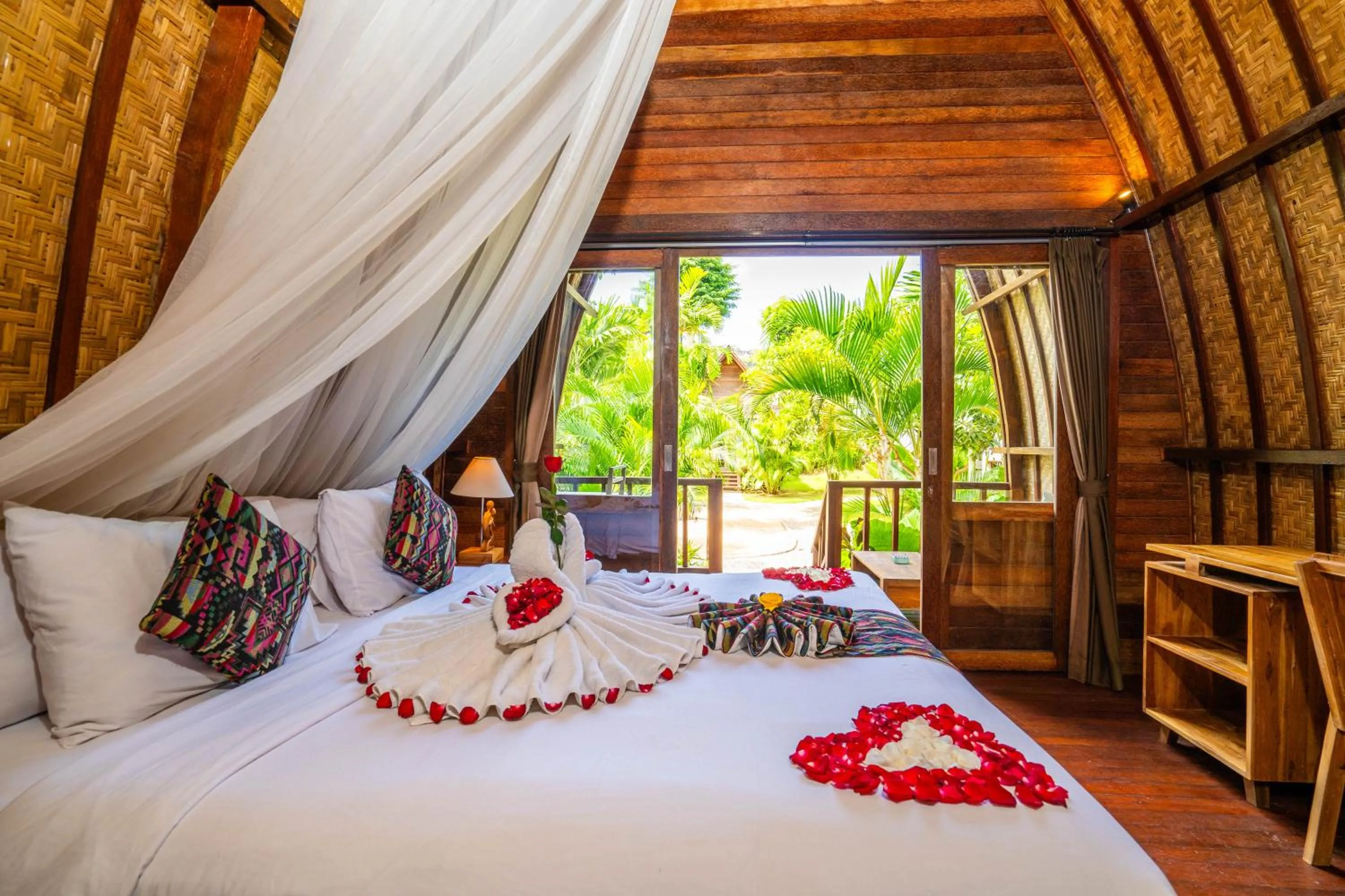 Bed in Lumbung Bukit Resort Uluwatu