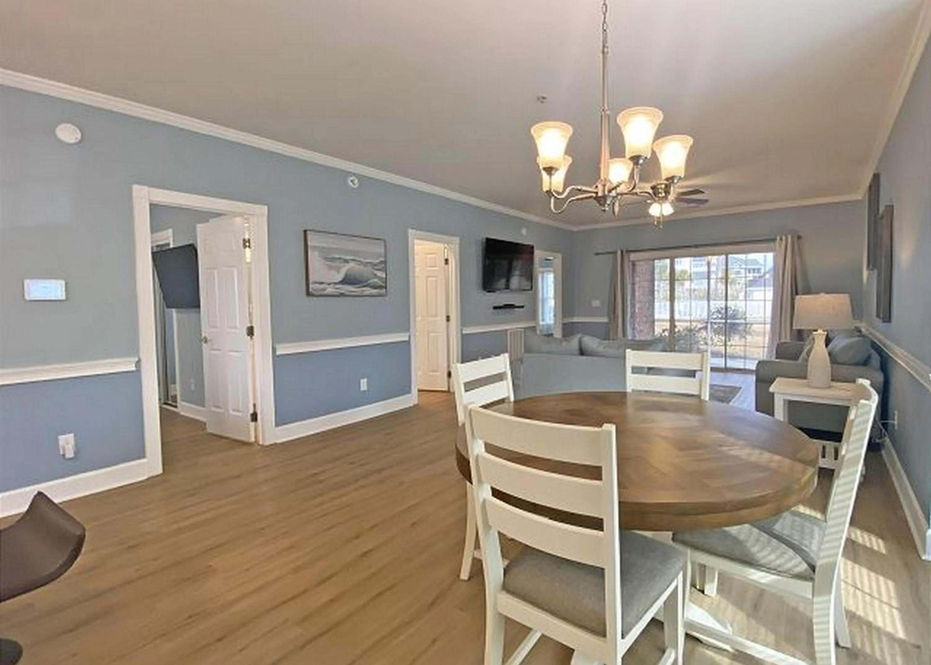 Dining area in Magnolia Place by Palmetto Vacations