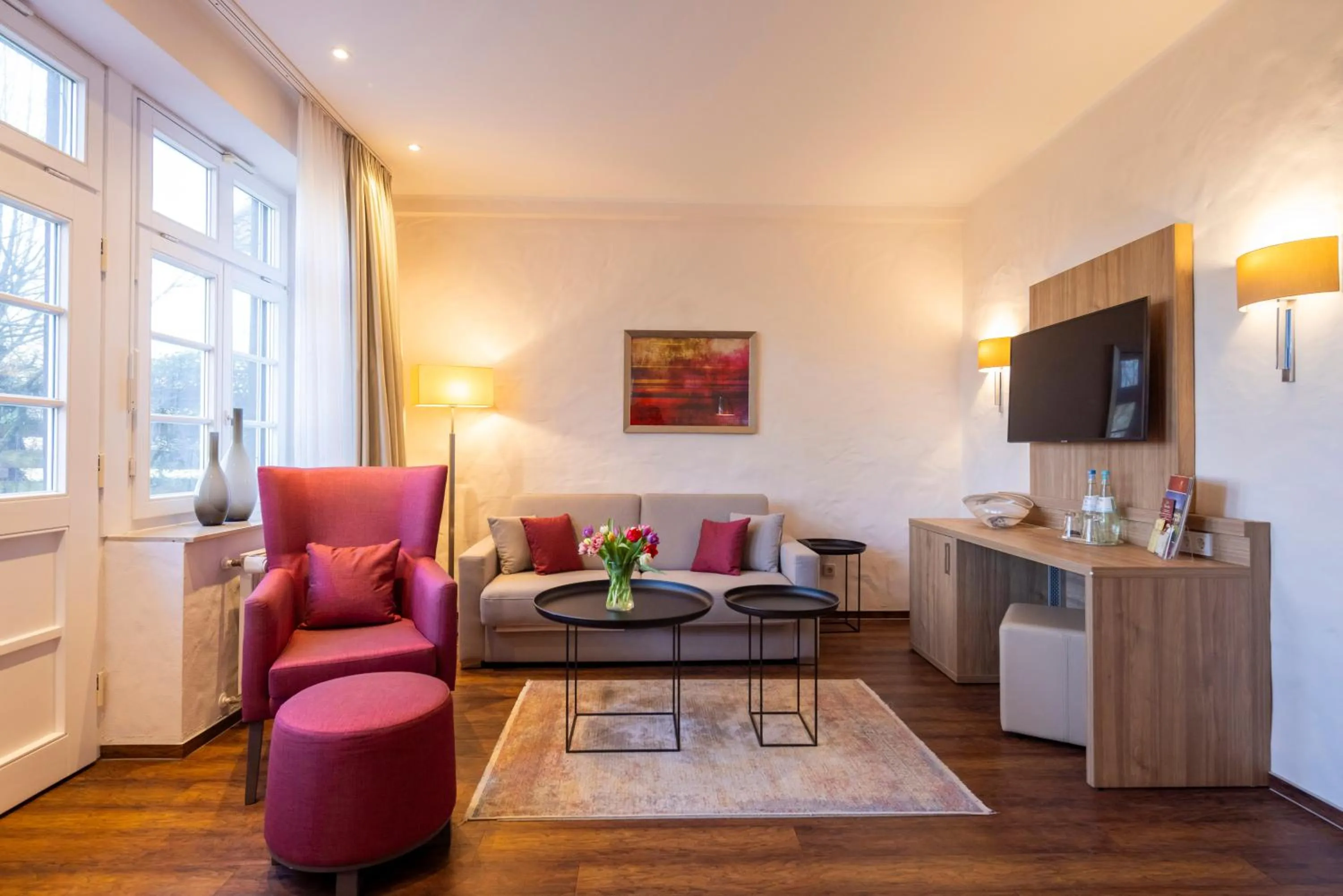 Living room in Parkhotel Hohenfeld Münster