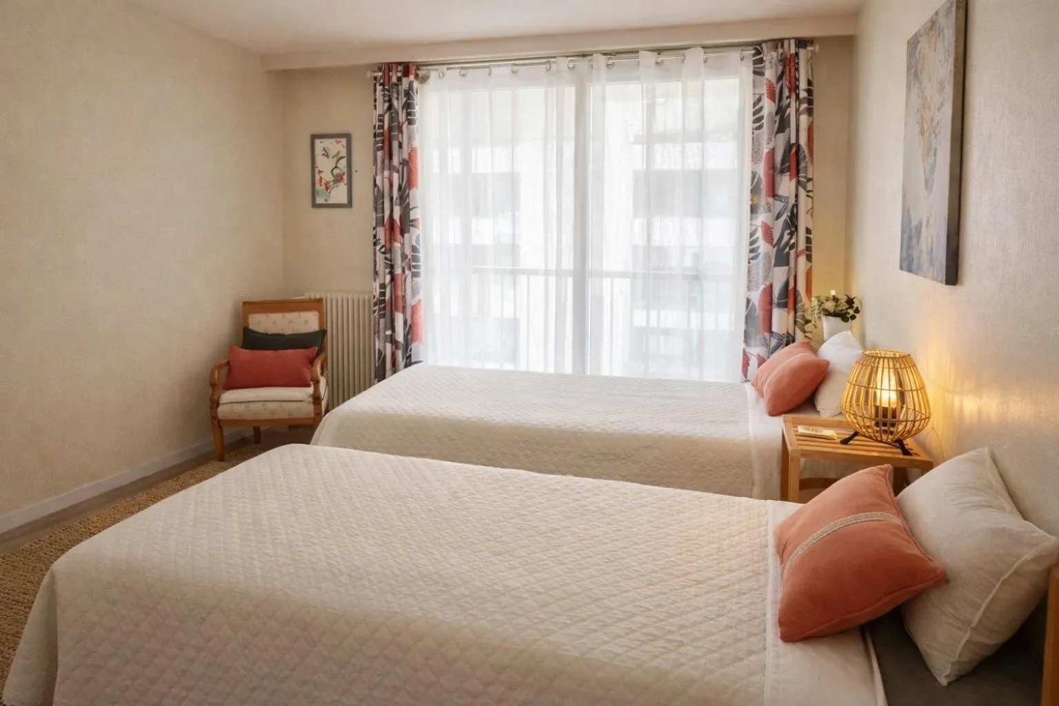 Bed in VUE MER APPARTEMENT COSY 75 m2