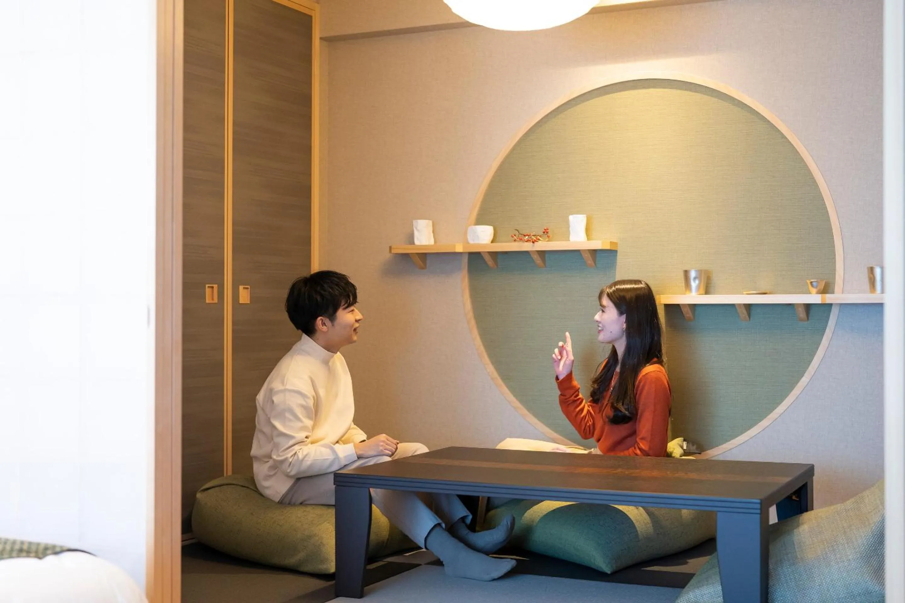 Living room in RESI STAY Hotel Sun Chlorella