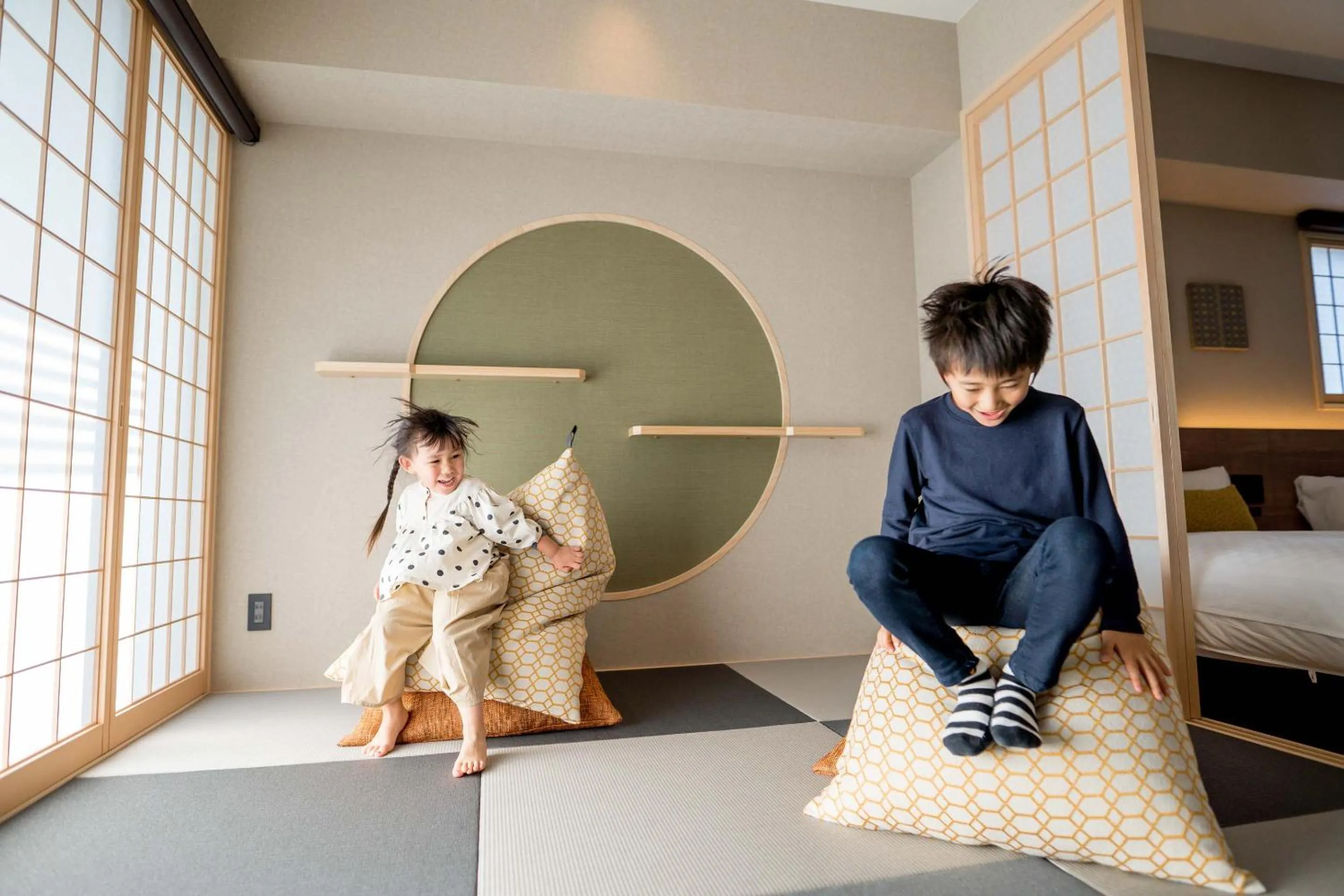 Living room in RESI STAY Hotel Sun Chlorella