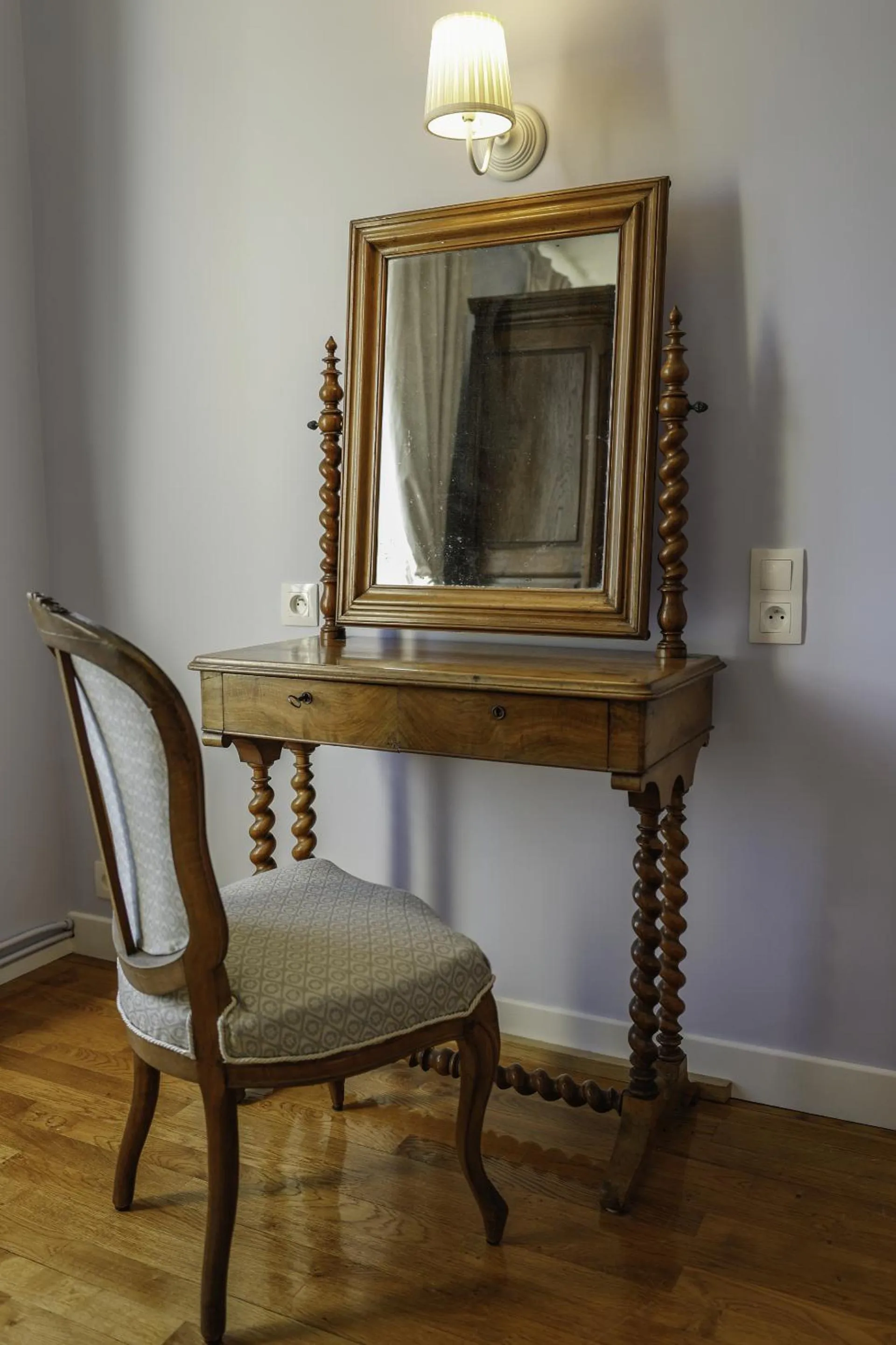 Bedroom in Chambres d'hôtes du Bas Manoir