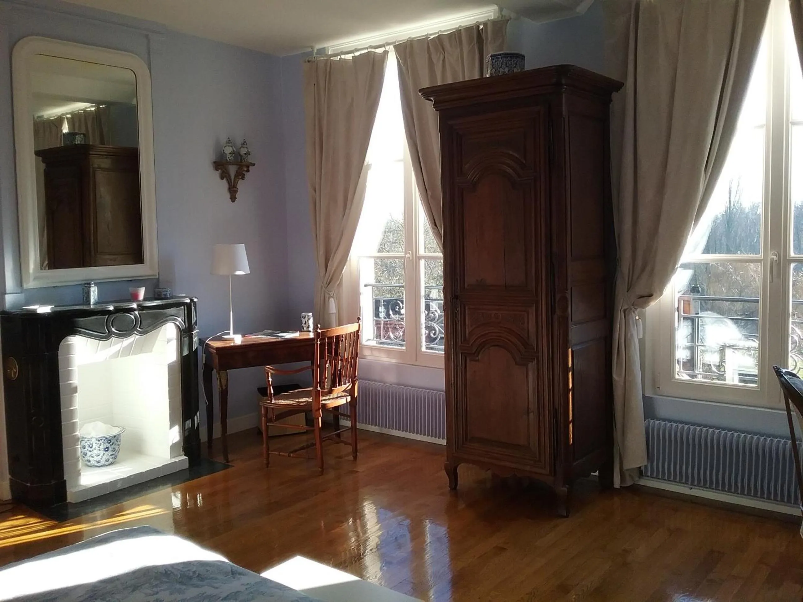 Bedroom in Chambres d'hôtes du Bas Manoir