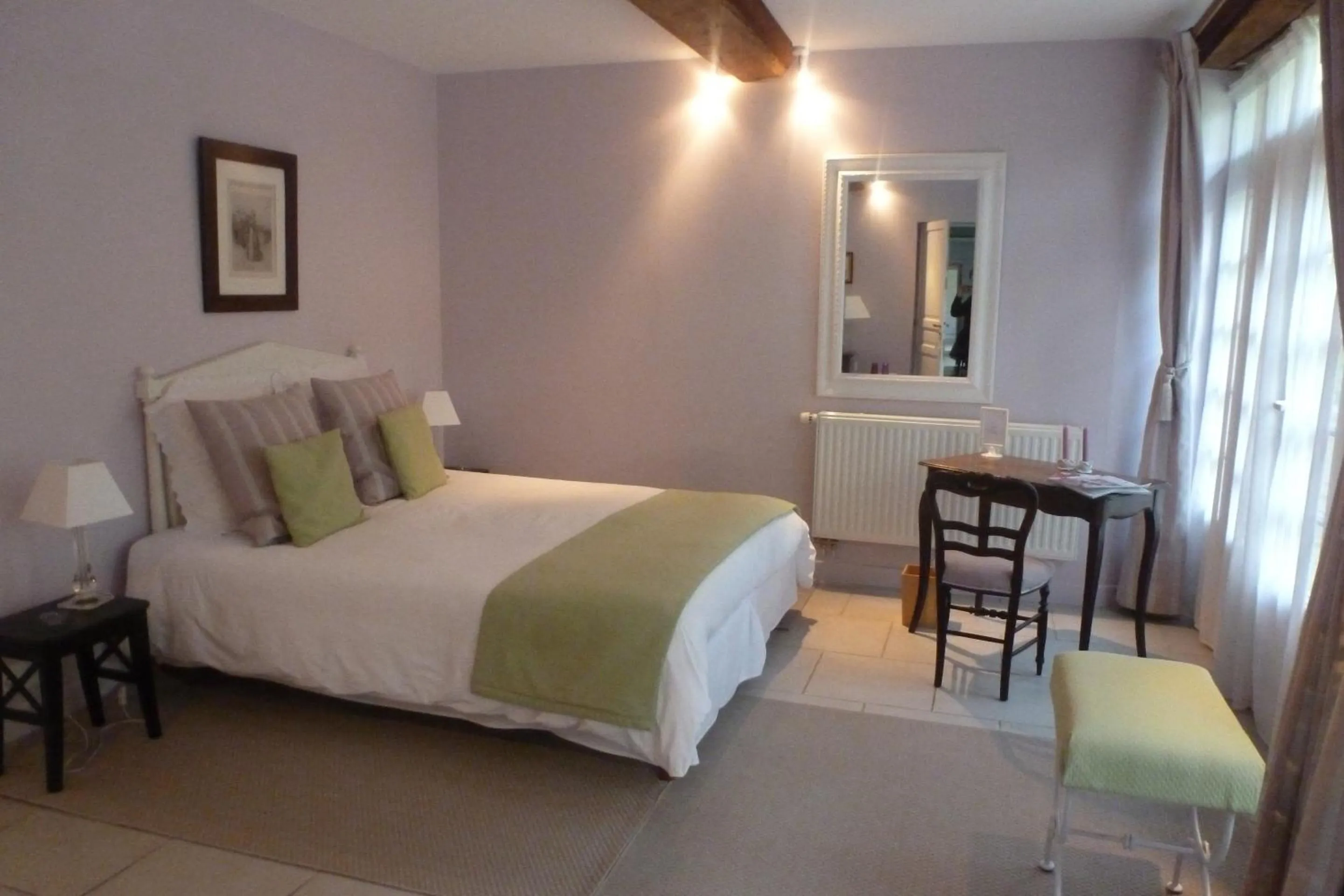 Bedroom, Bed in Chambres d'hôtes du Bas Manoir