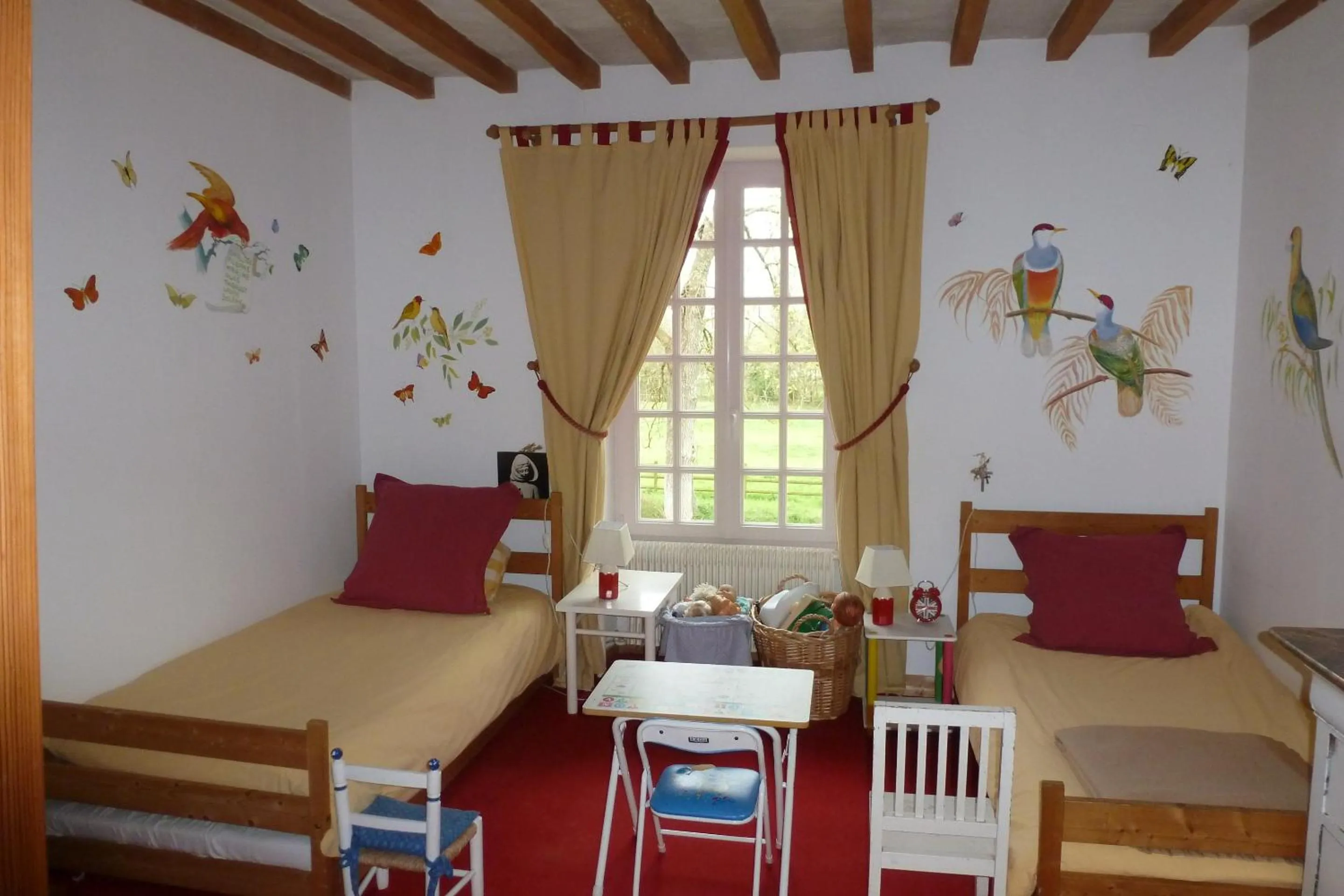 Bedroom, Bed in Chambres d'hôtes du Bas Manoir