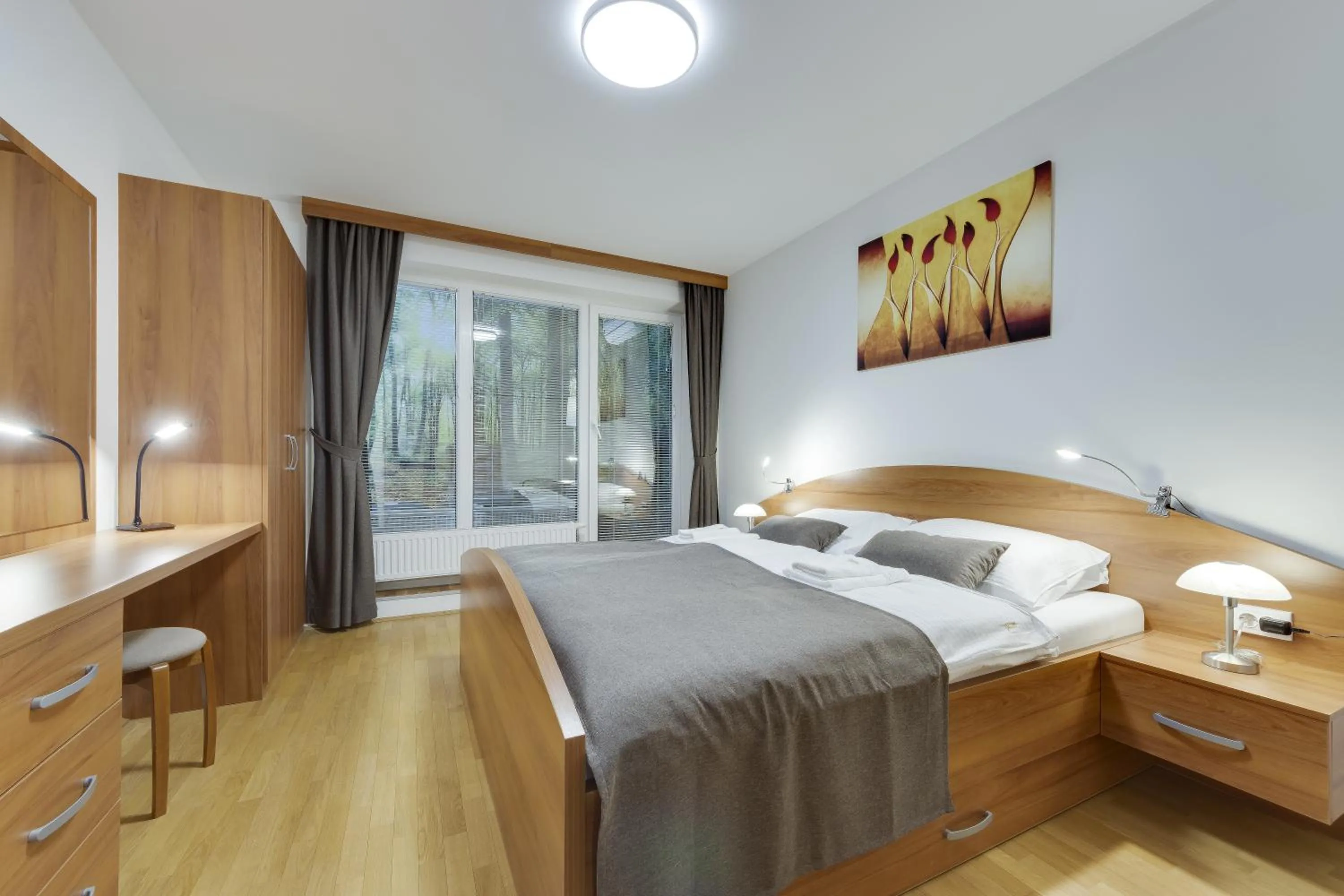 Bed in J&M Holiday Home Moravske Toplice