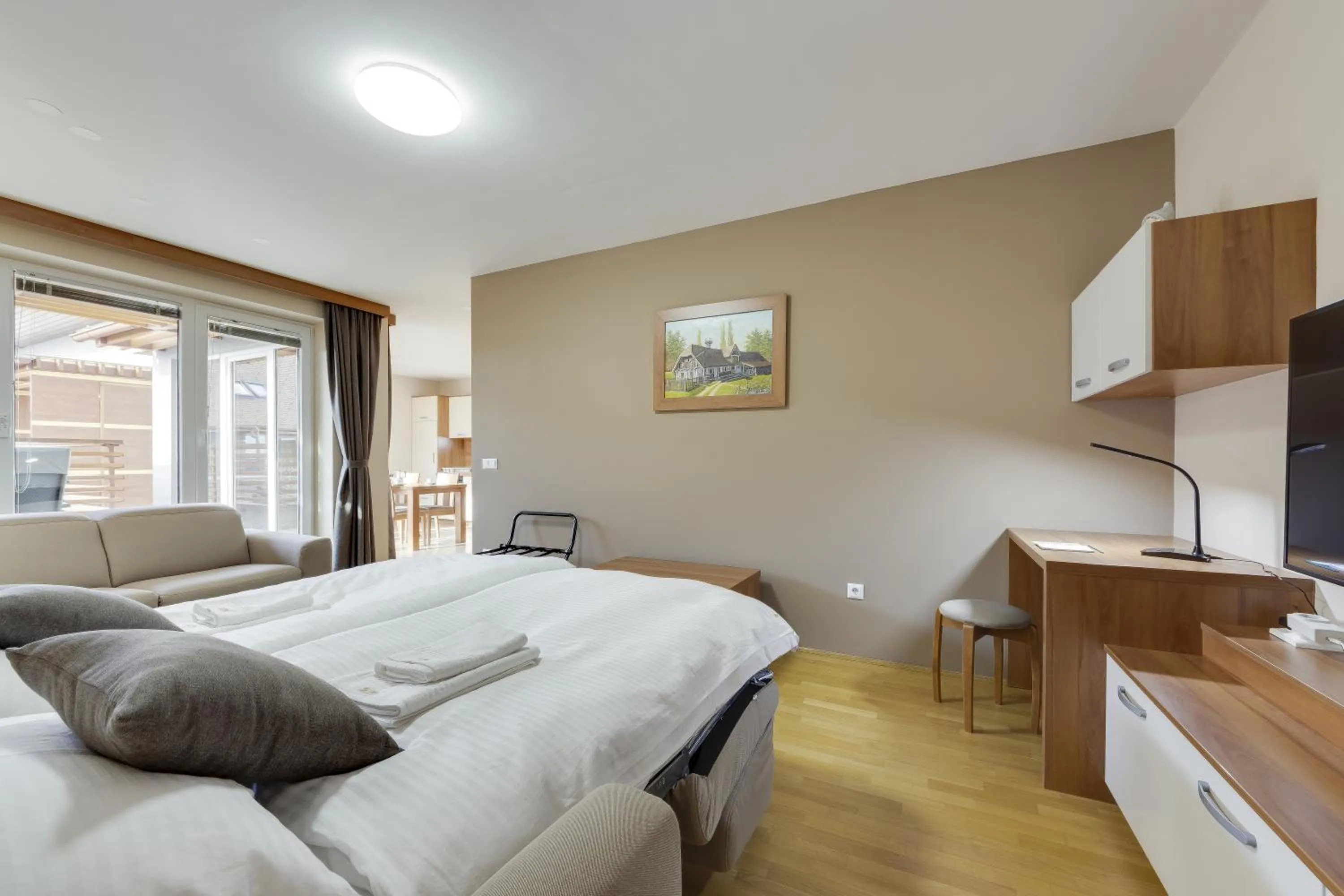 Bed in J&M Holiday Home Moravske Toplice