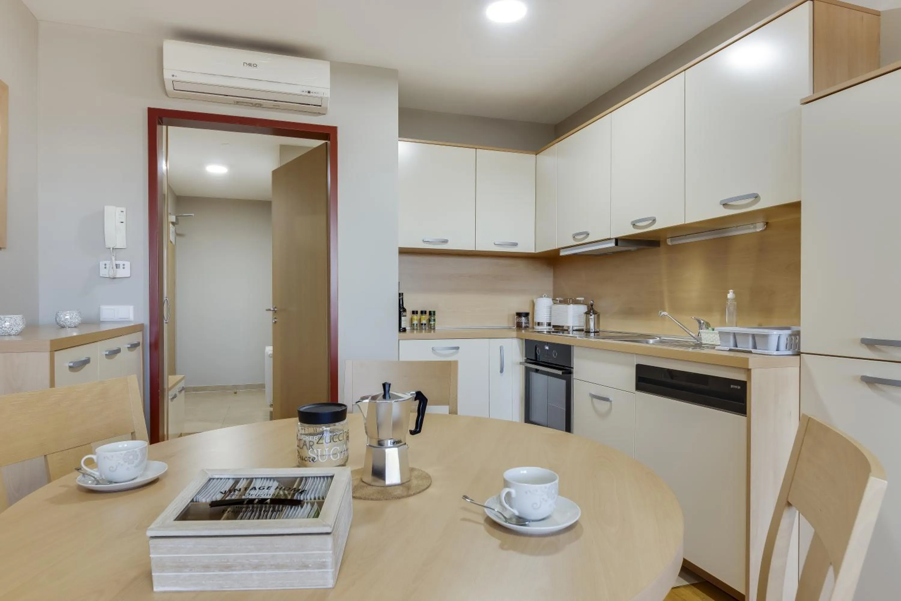 Kitchen or kitchenette in J&M Holiday Home Moravske Toplice