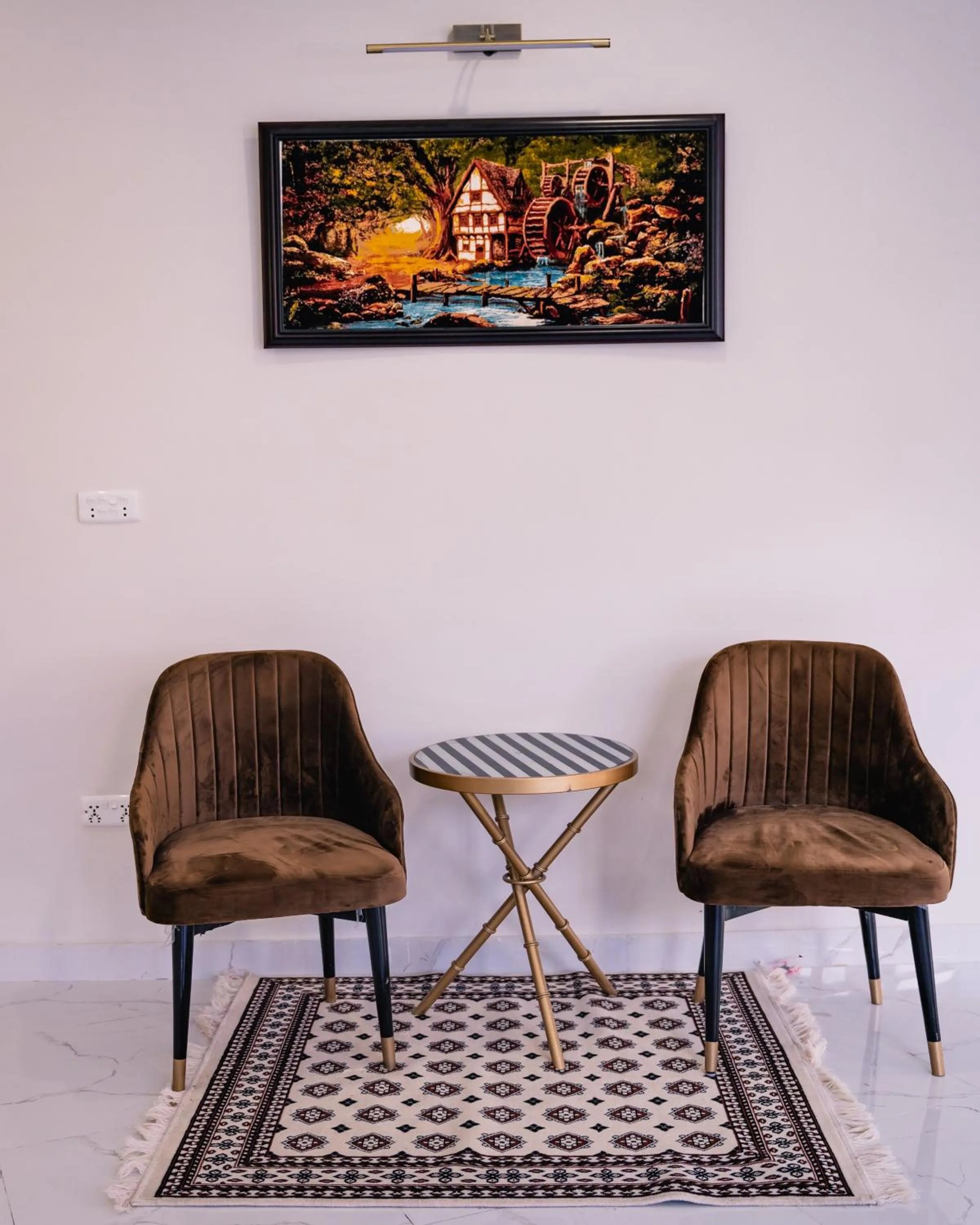 Living room in ISLE OF HIGHLAND TOURS Guest House