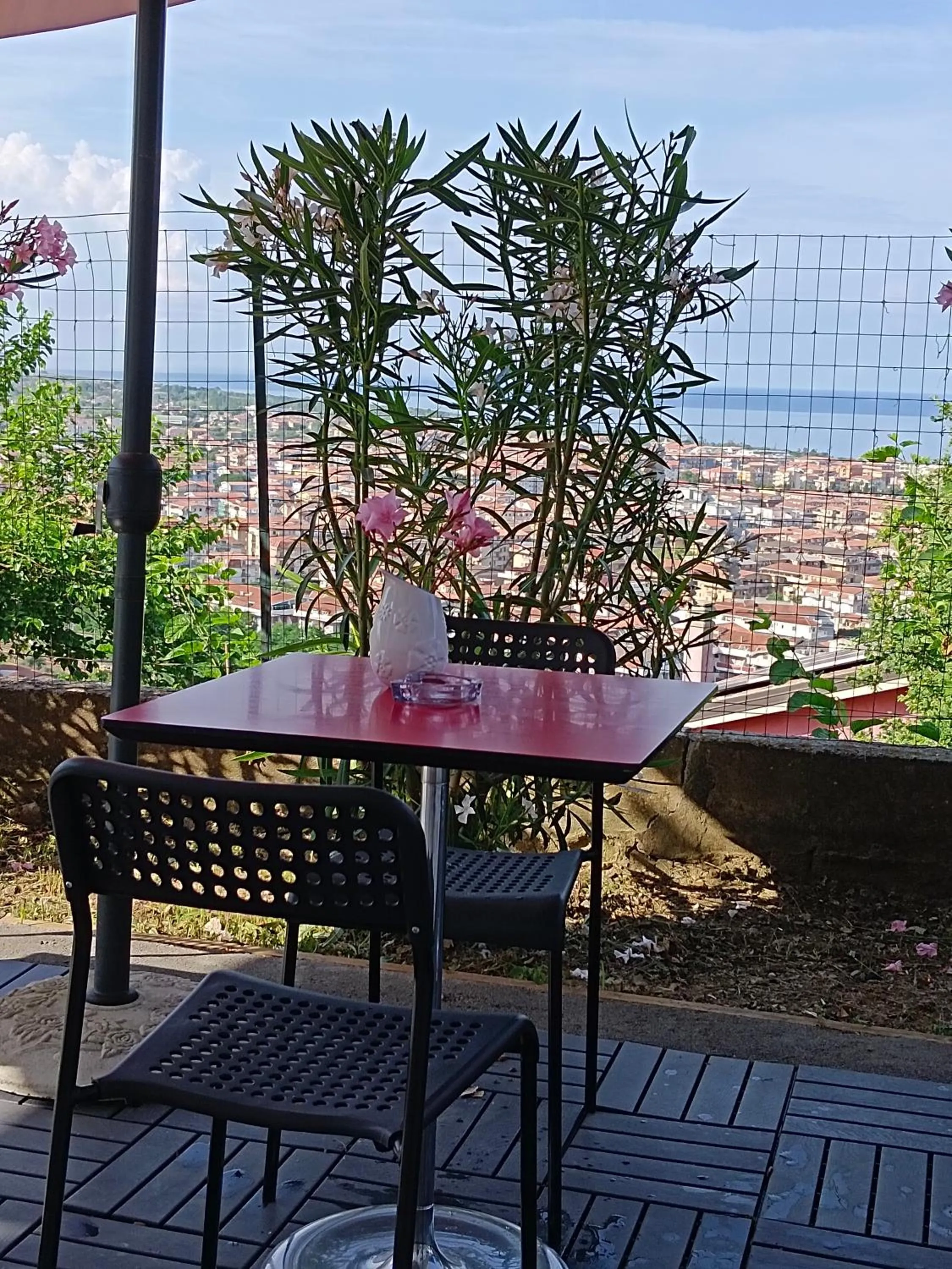 Patio in B&B Collemare
