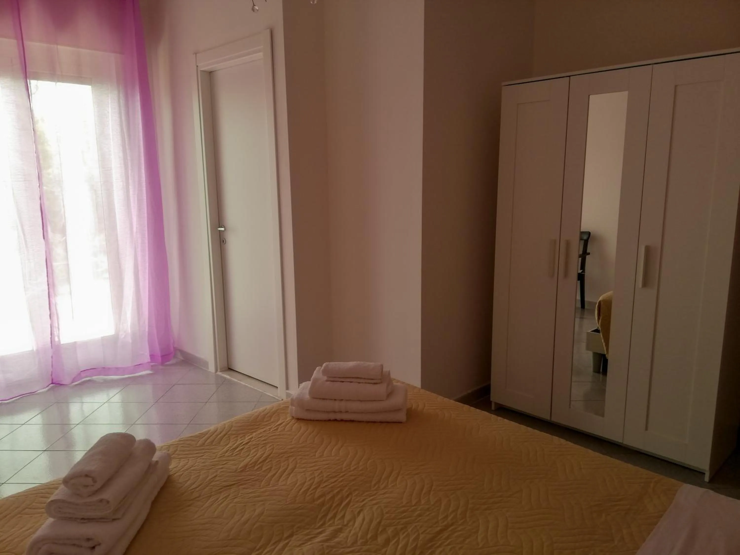 Bed in B&B Collemare