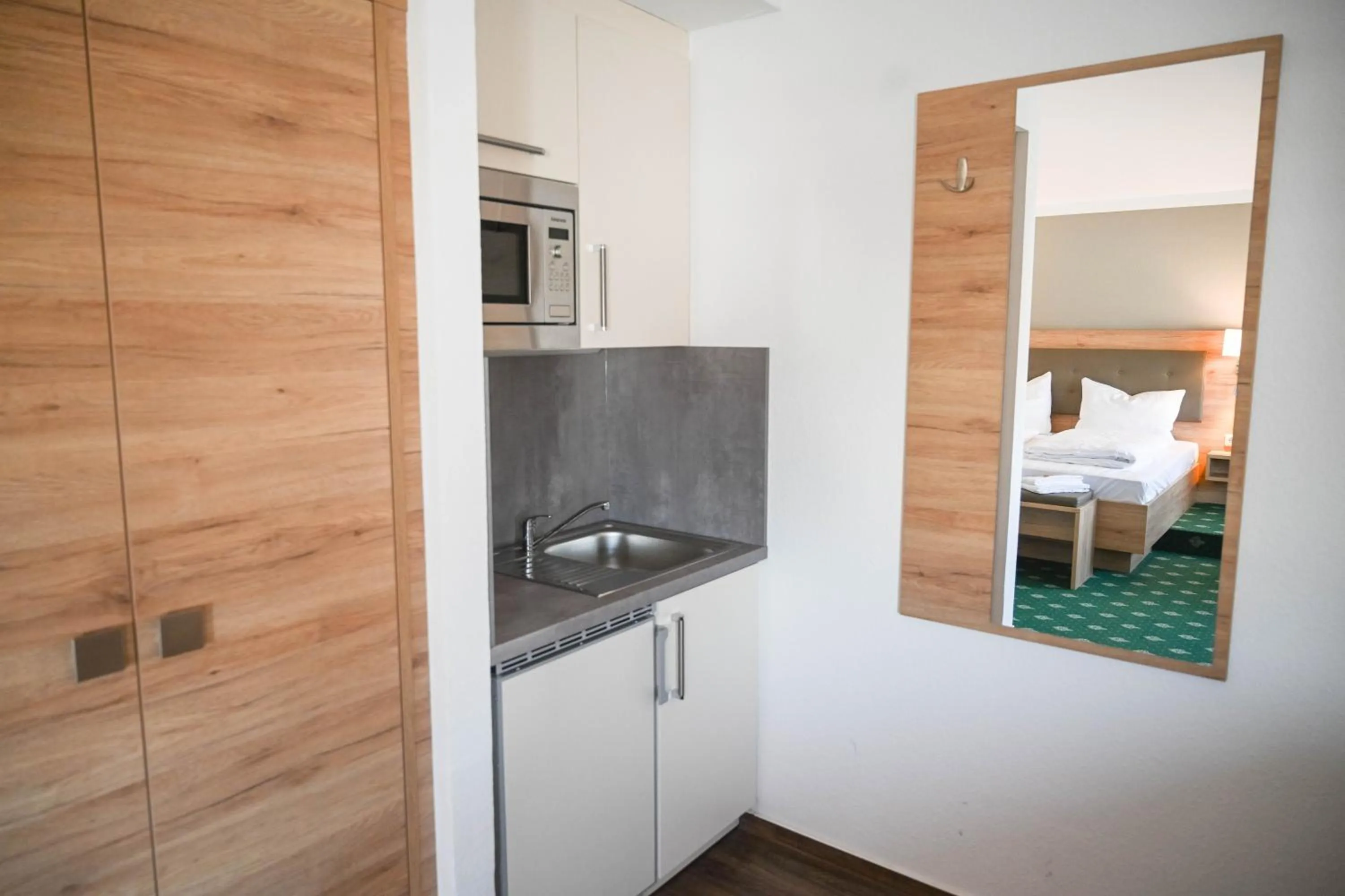Kitchen or kitchenette in Novo Premium Hotel by AS