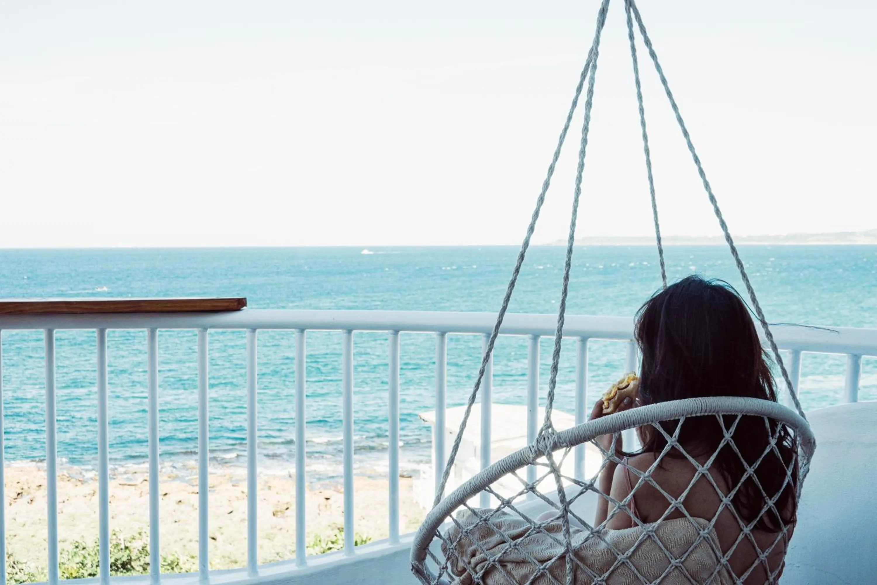 Balcony/Terrace in Yellow's Kenting B&B II