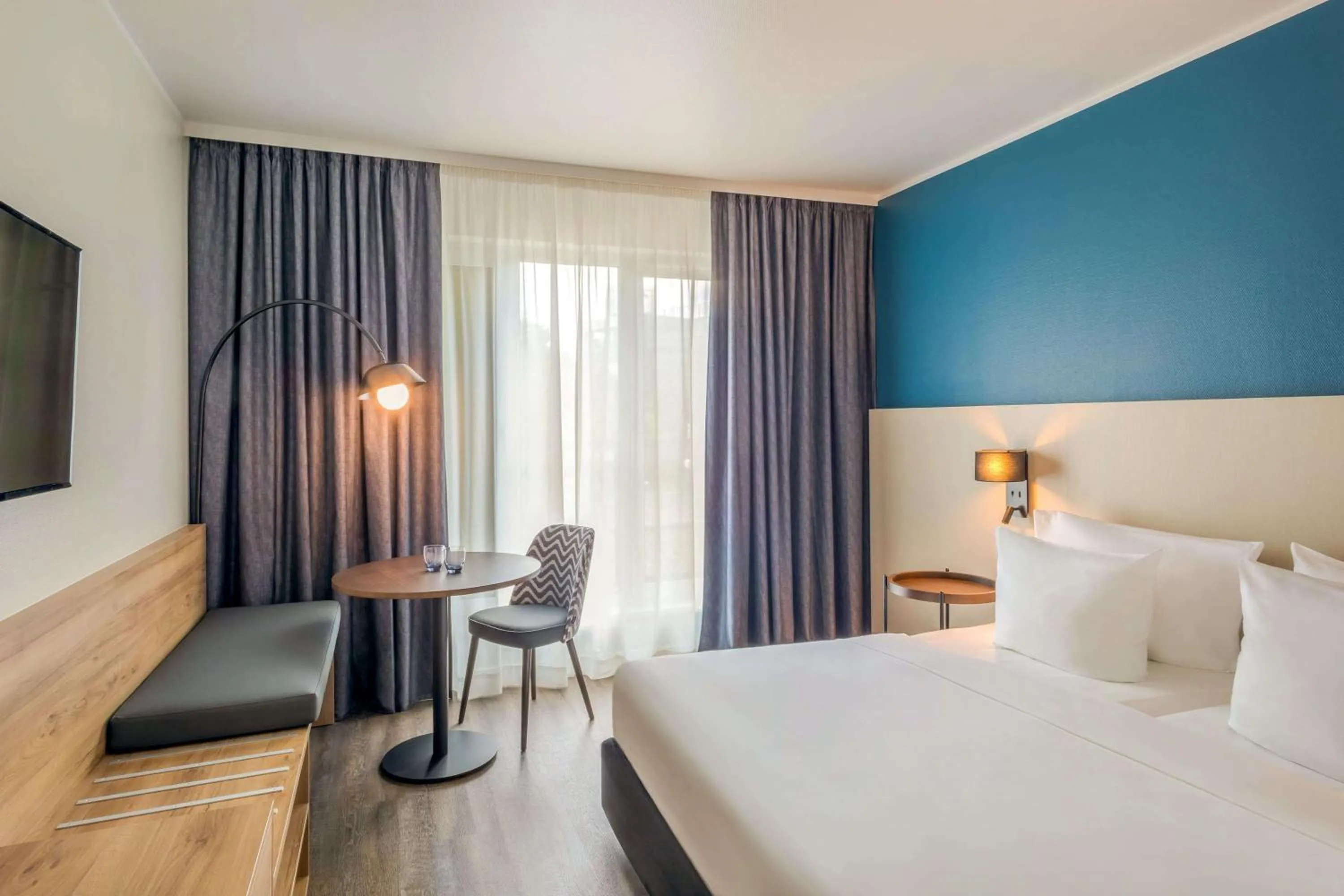 Bedroom, Bed in Hotel Münster Kongresscenter affiliated by Meliá