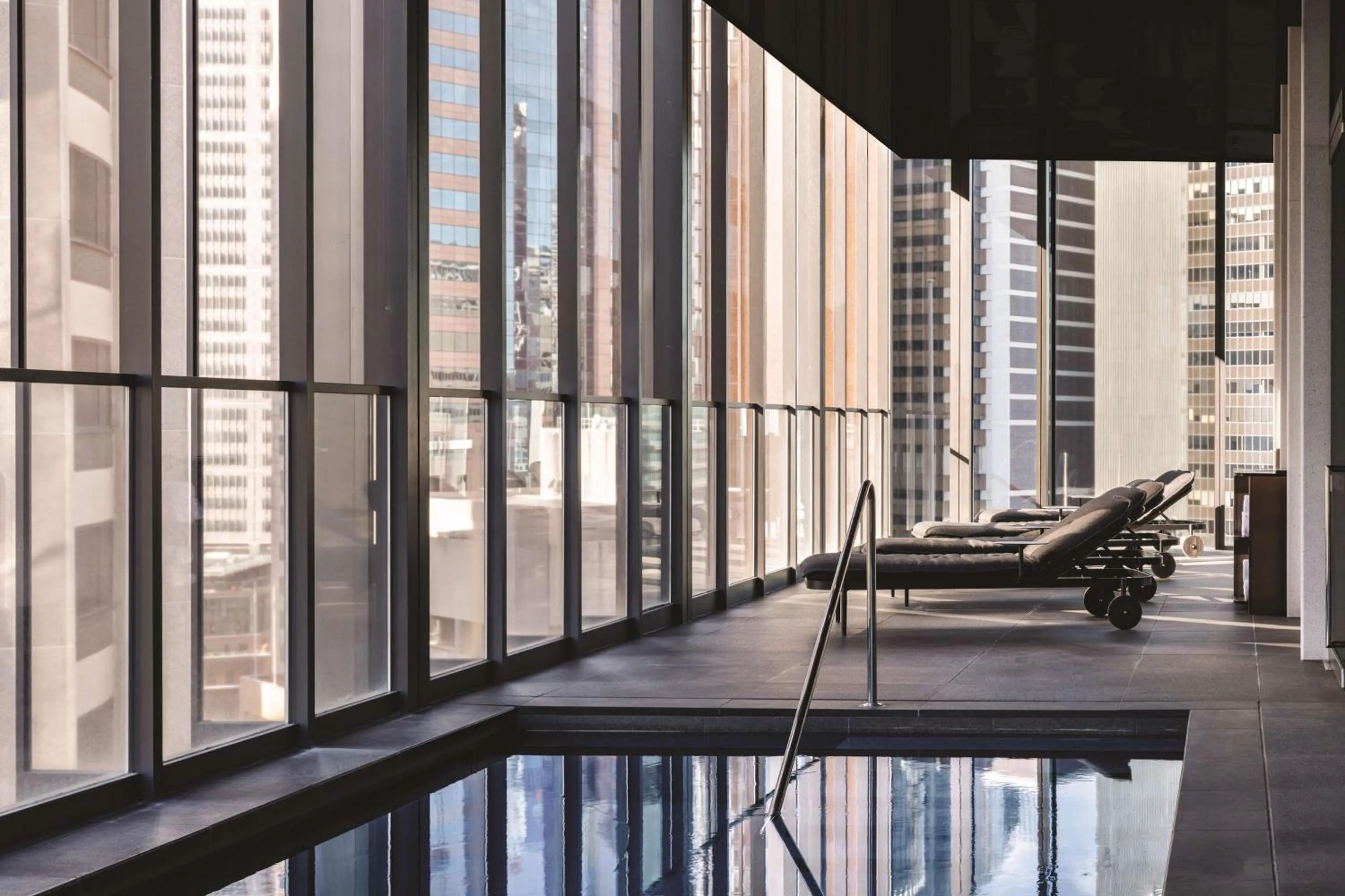 Pool view in A by Adina Sydney