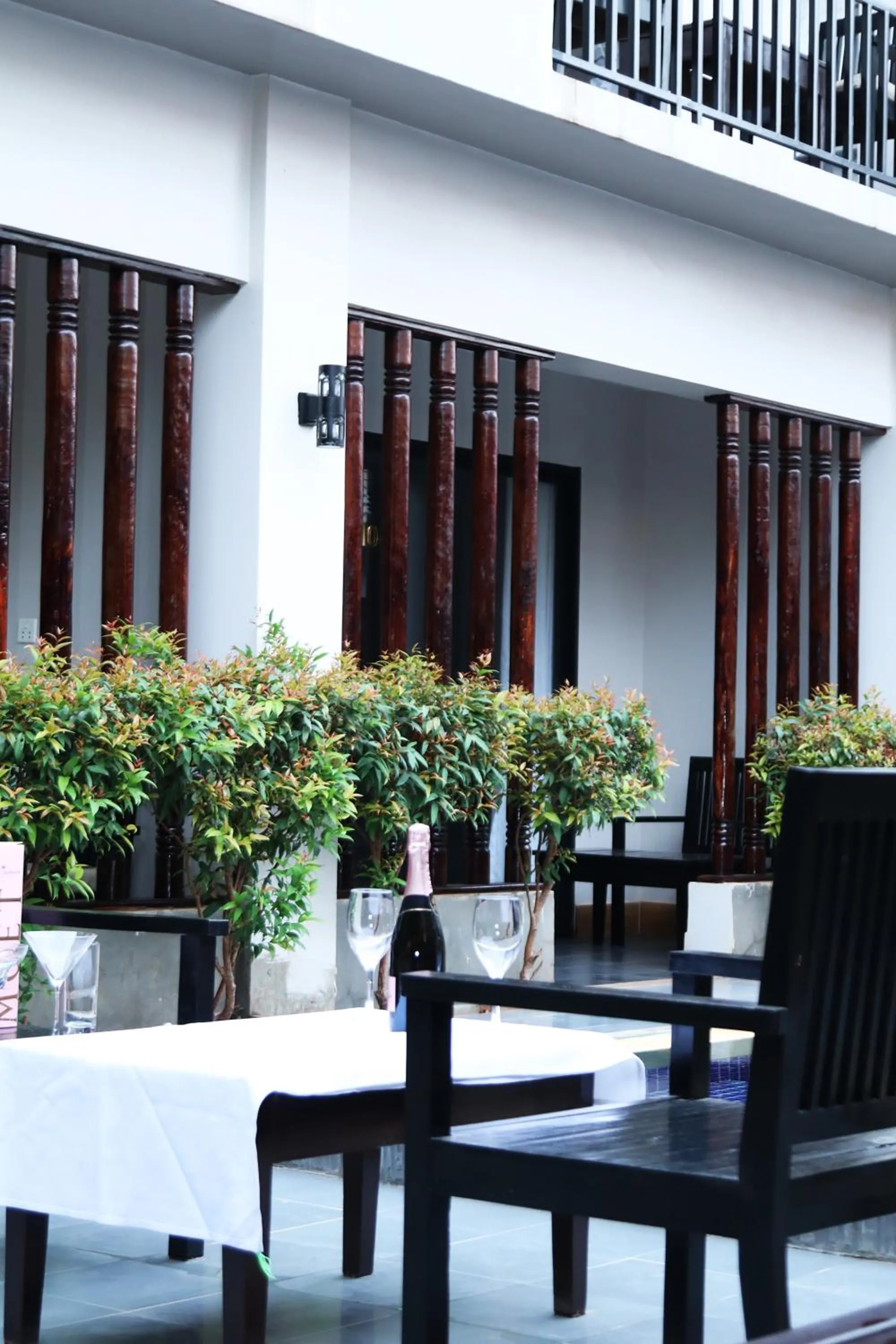 Seating area in K Medical Clinic Resort